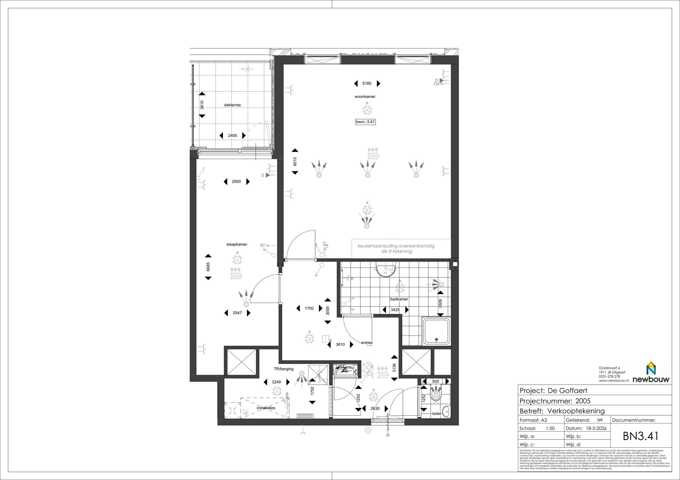 Photo 9 of Tweekamerappartement royaal (Bouwnr. 3.41)