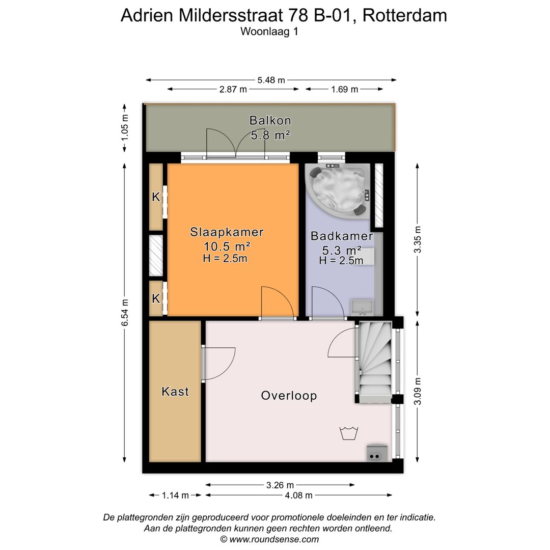 Foto 32 van Adrien Mildersstraat 78-B01