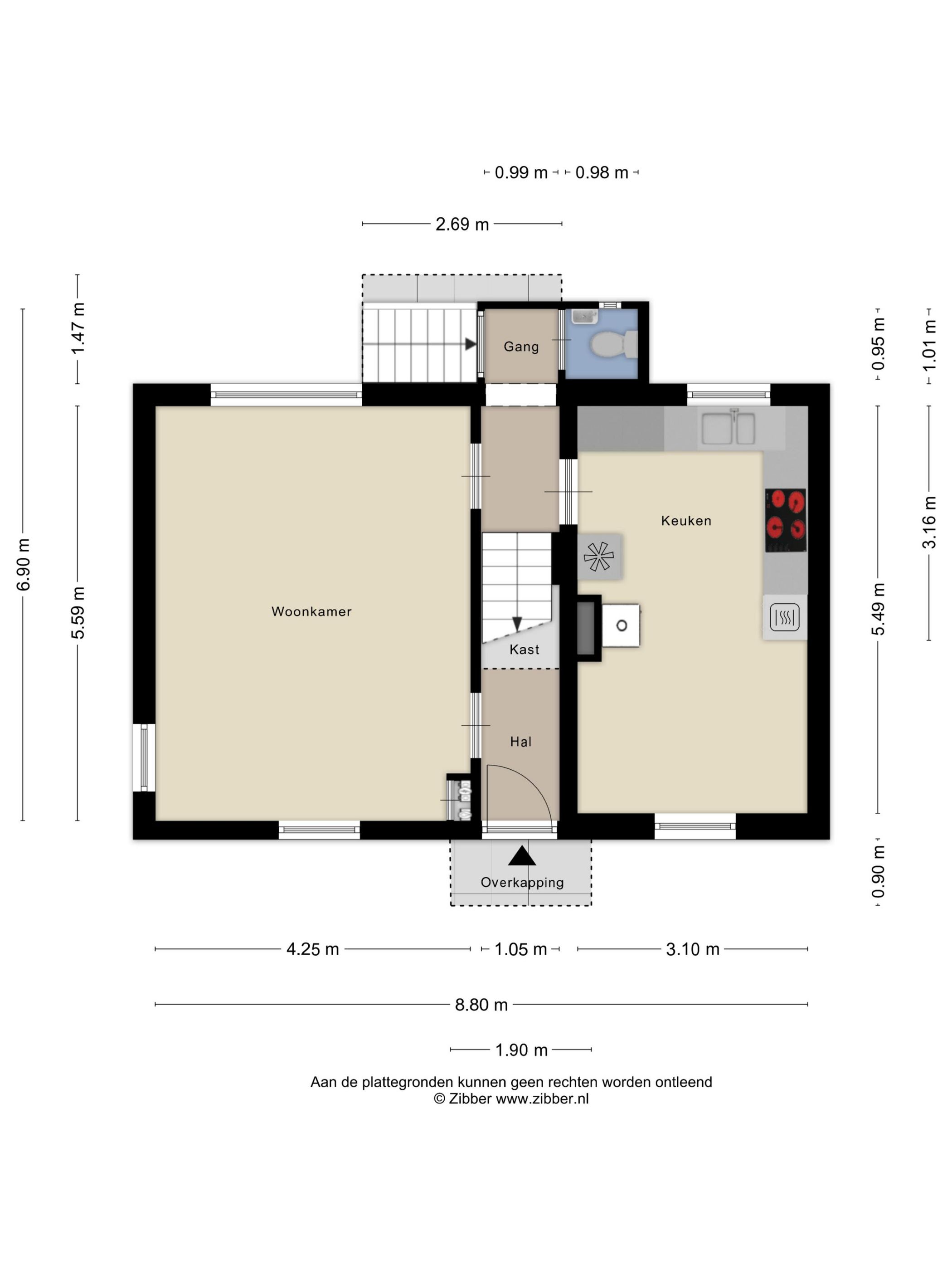 Detached home with spacious garden and garage in Meerkerk — 27