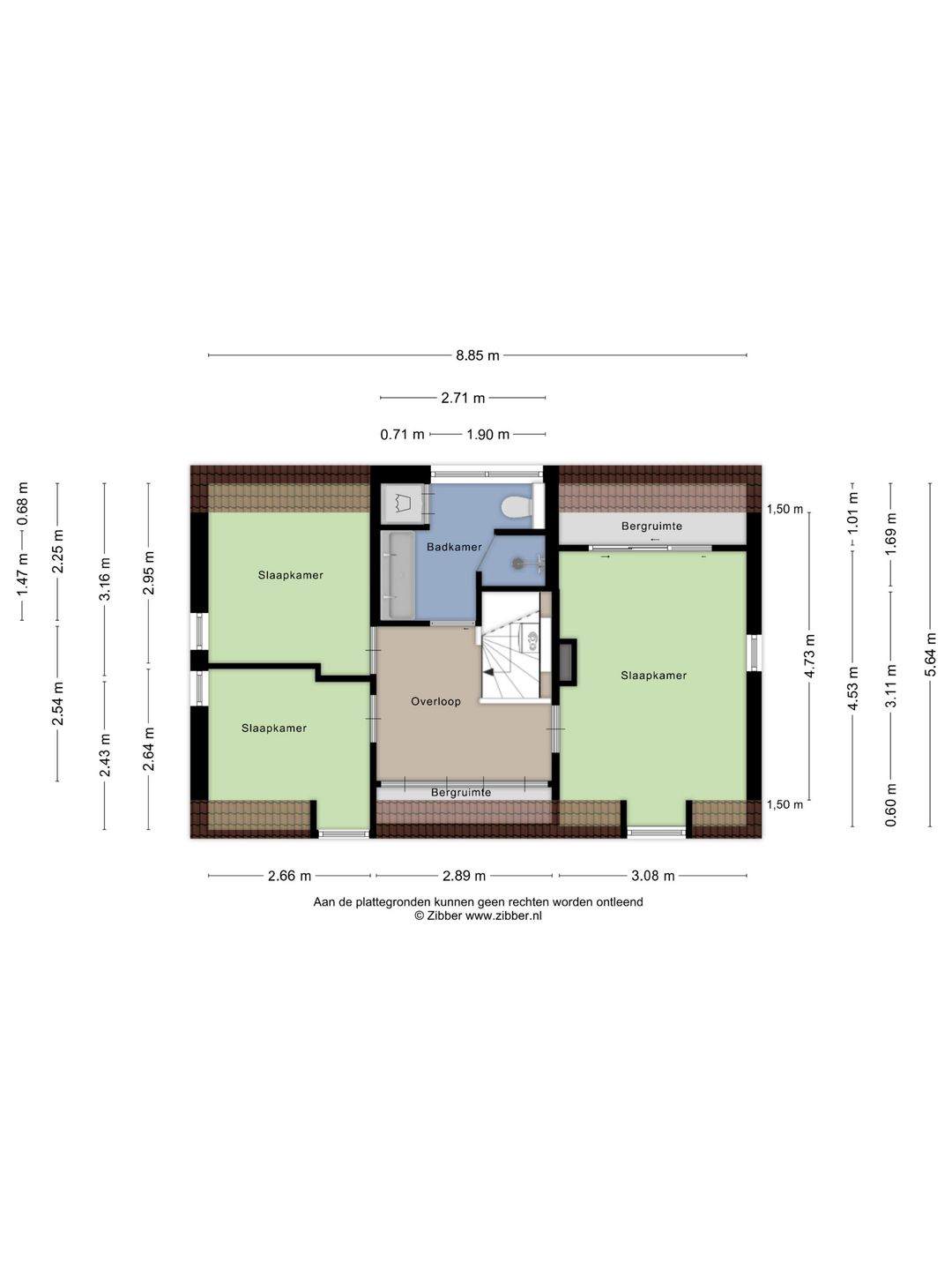 Detached home with spacious garden and garage in Meerkerk — 28