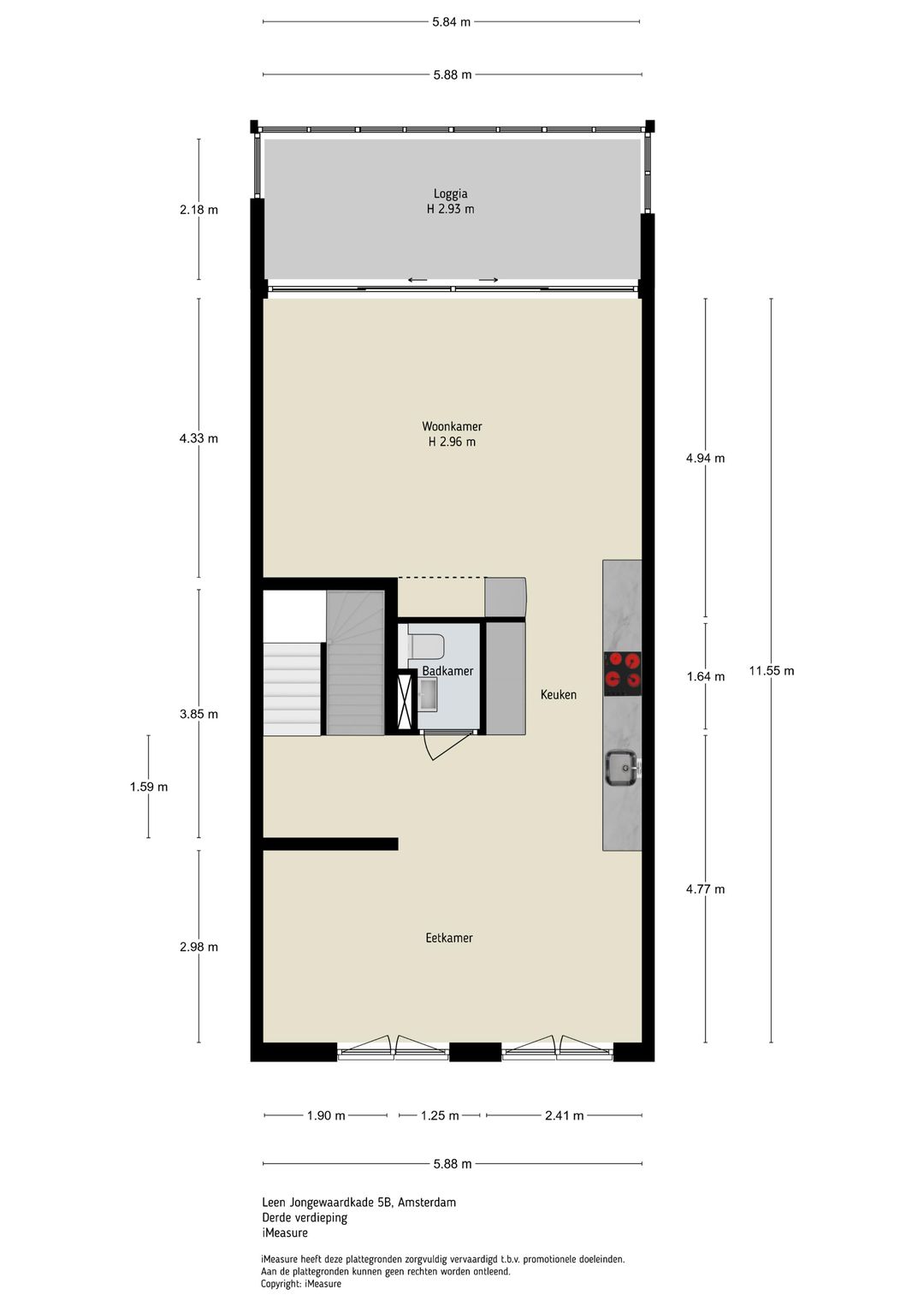 Foto 46 van Leen Jongewaardkade 5-B