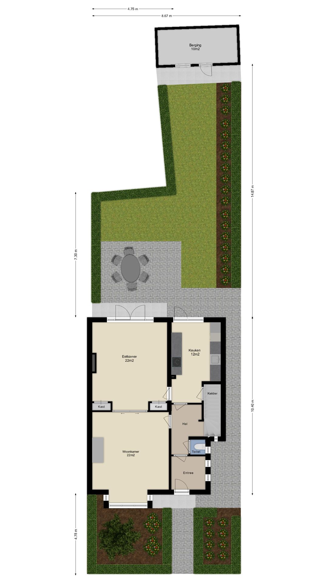 Authentic Architect-Designed Corner House in Desirable Tivoli Neighborhood — 73