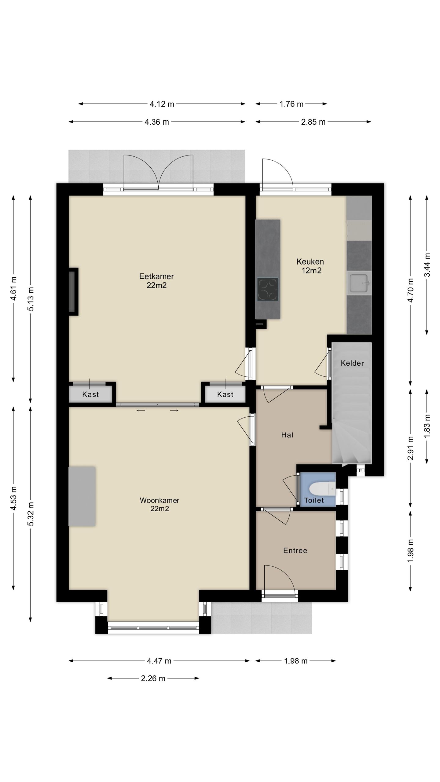 Authentic Architect-Designed Corner House in Desirable Tivoli Neighborhood — 74