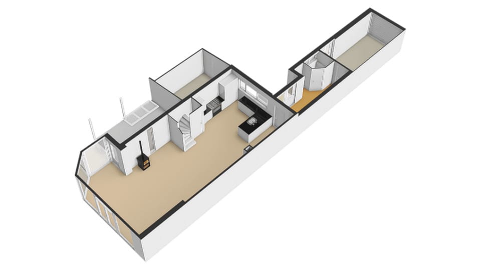 Fully renovated corner house with five bedrooms and energy label A near Hoorn — 57