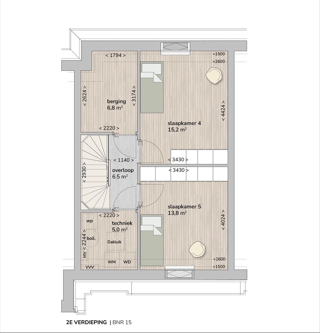 Foto 7 van Singelwoning (Bouwnr. 15)