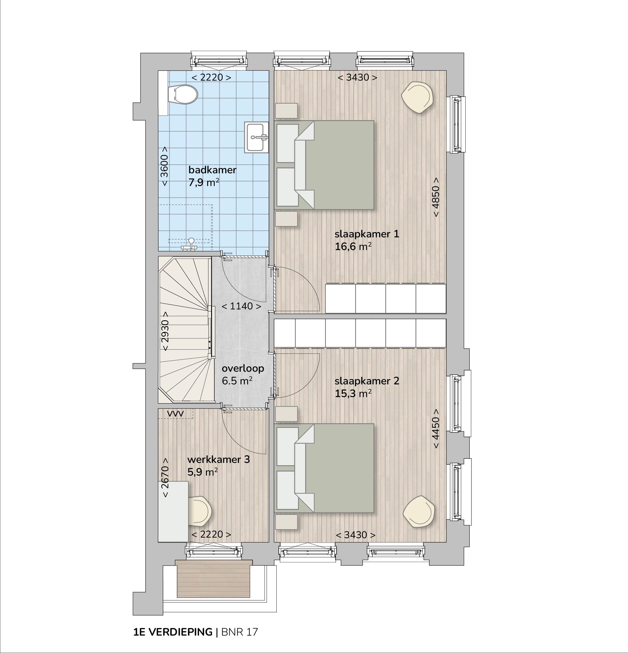 Foto 6 van Singelwoning (Bouwnr. 17)