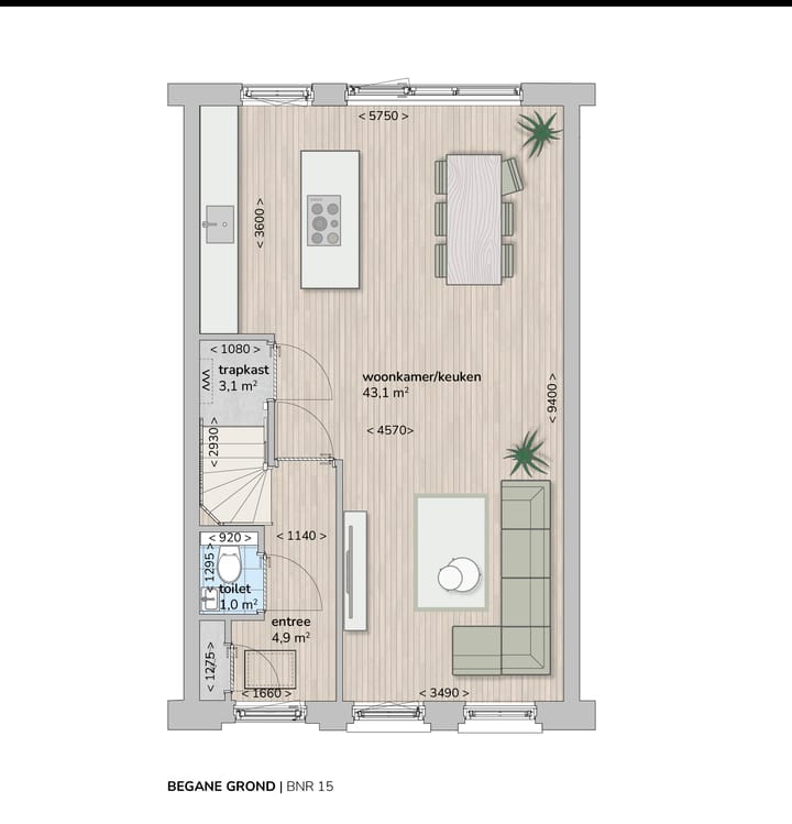 Foto 5 van Singelwoning (Bouwnr. 15)