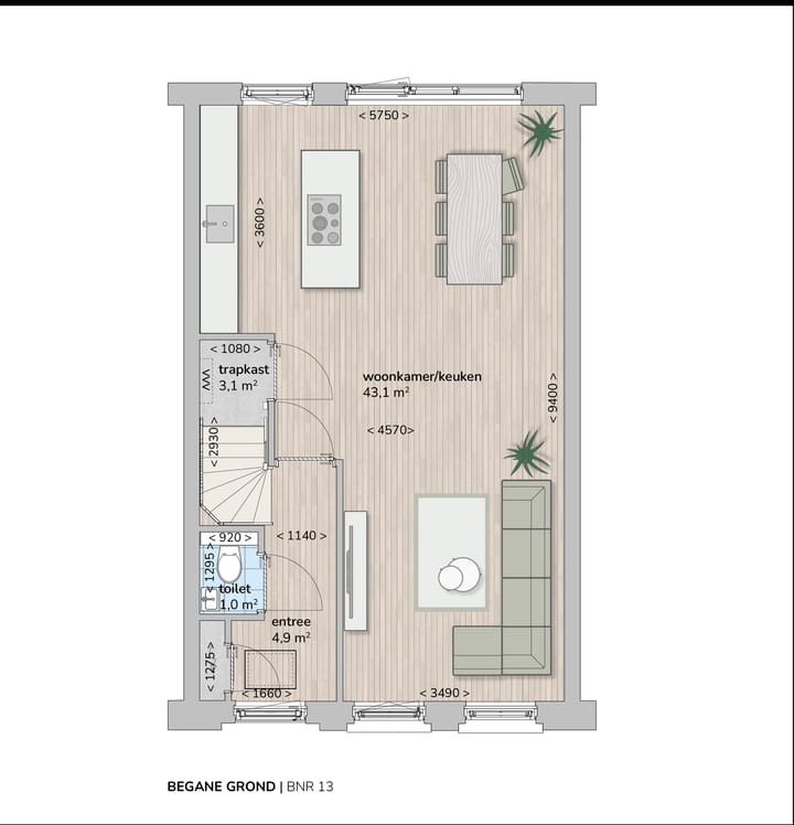 Foto 5 van Singelwoning (Bouwnr. 13)