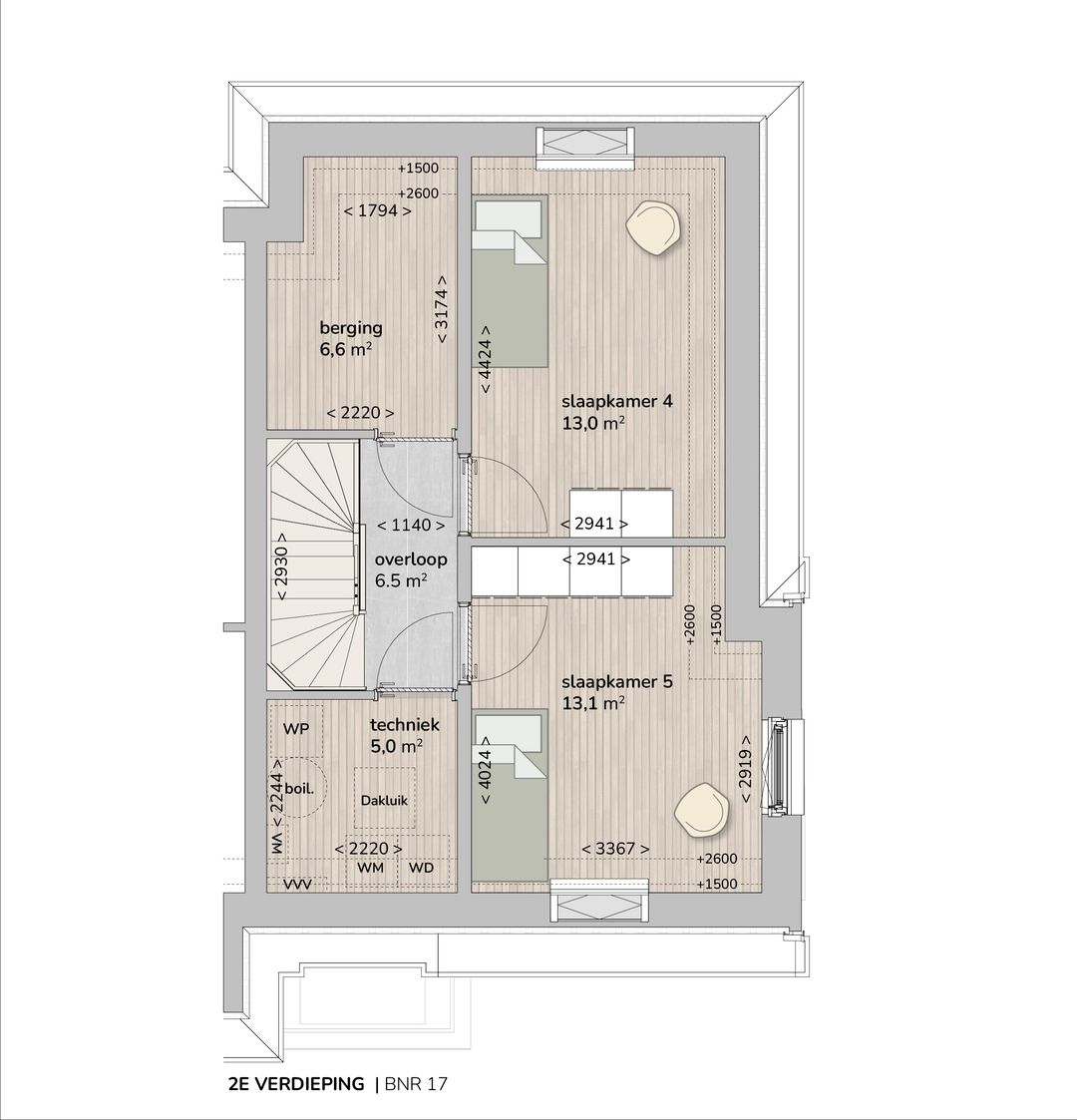 Foto 7 van Singelwoning (Bouwnr. 17)