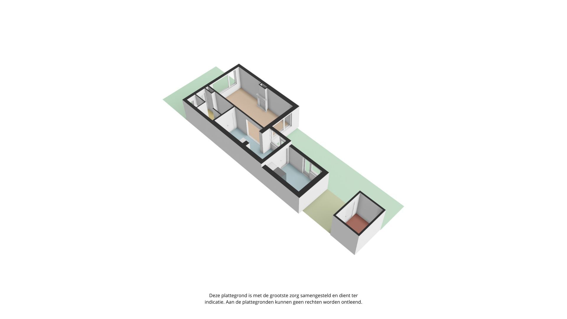 Spacious terraced house with sunny west-facing garden and four bedrooms near the coast — 54