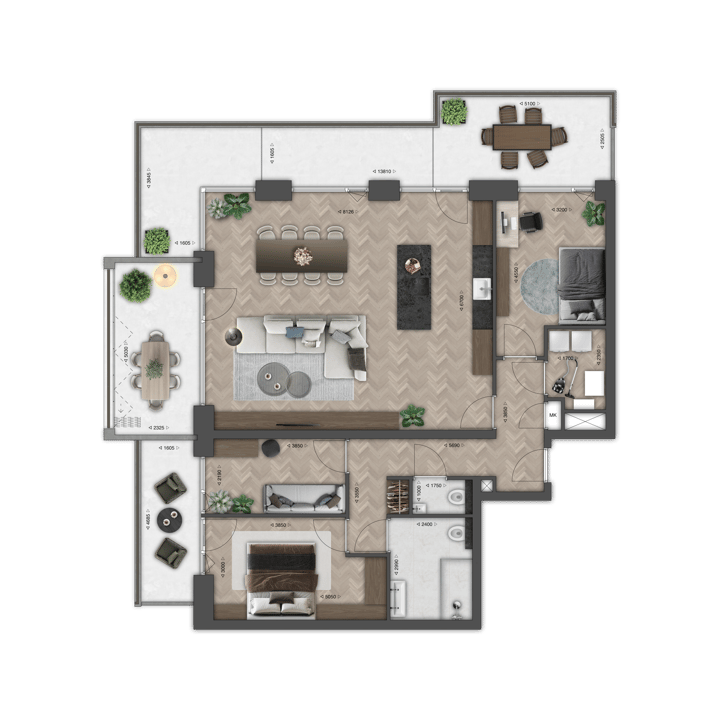 Foto 3 van Appartement (Bouwnr. 27)