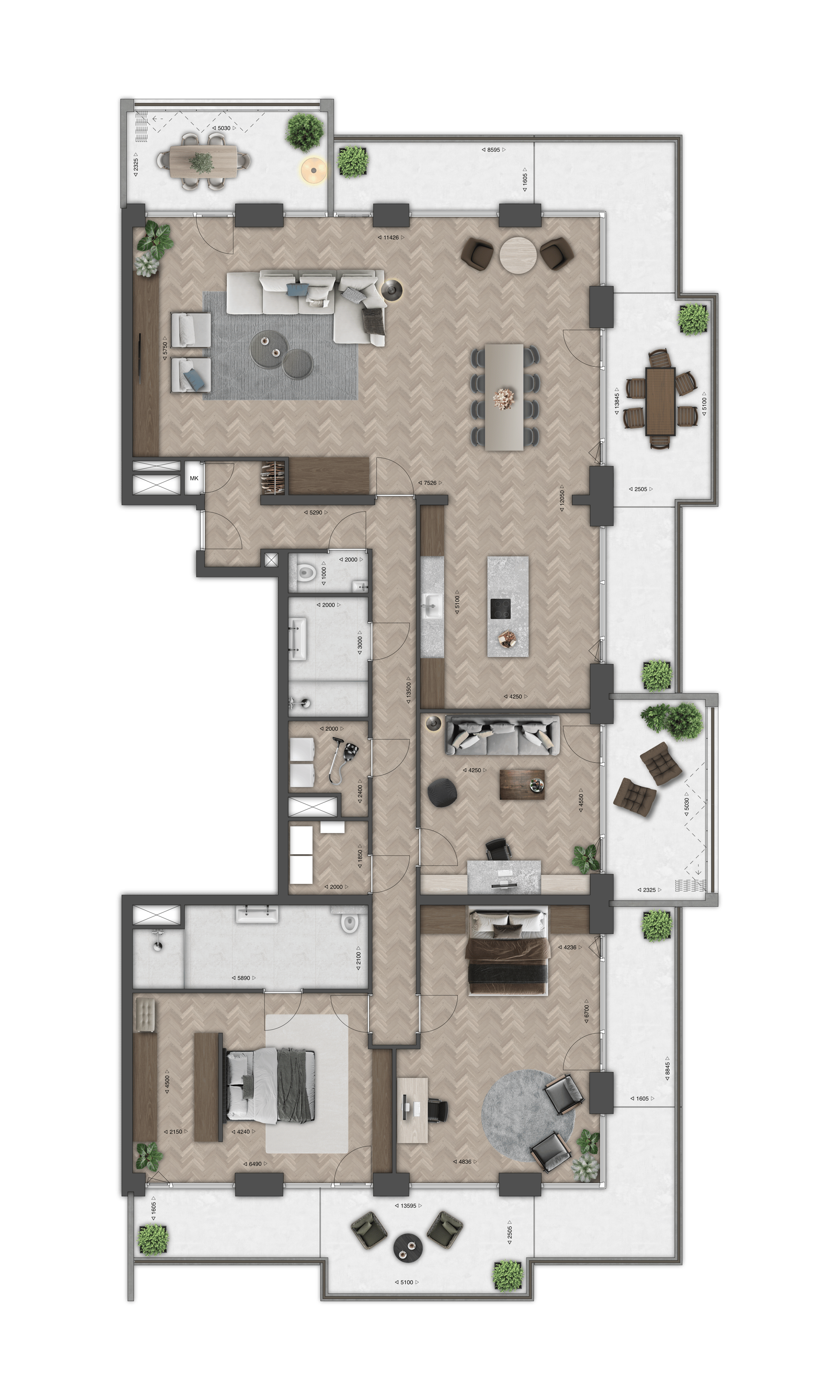 Foto 9 van Penthouse (Bouwnr. 49)