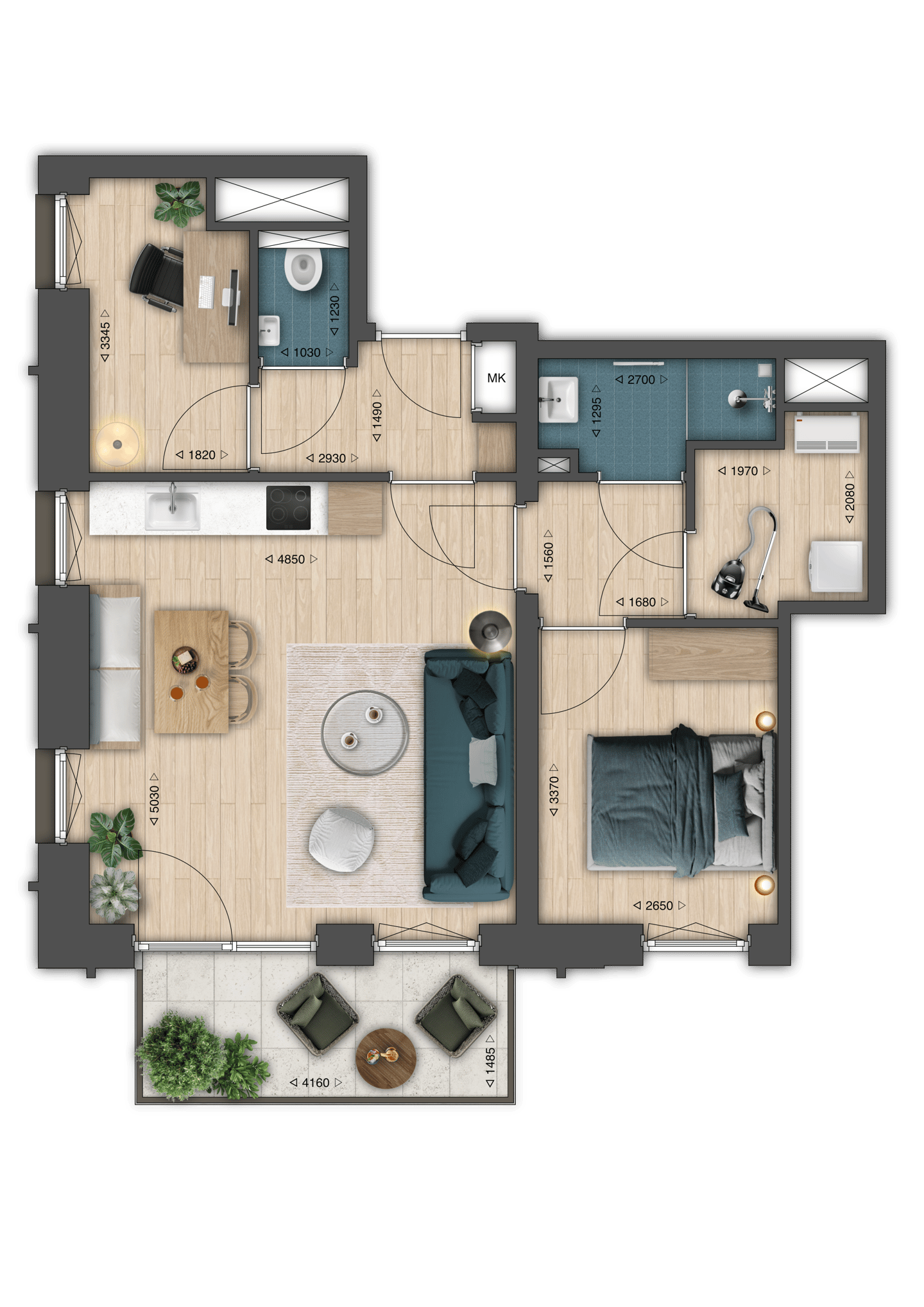 Photo 4 of Appartement (Bouwnr. 61)