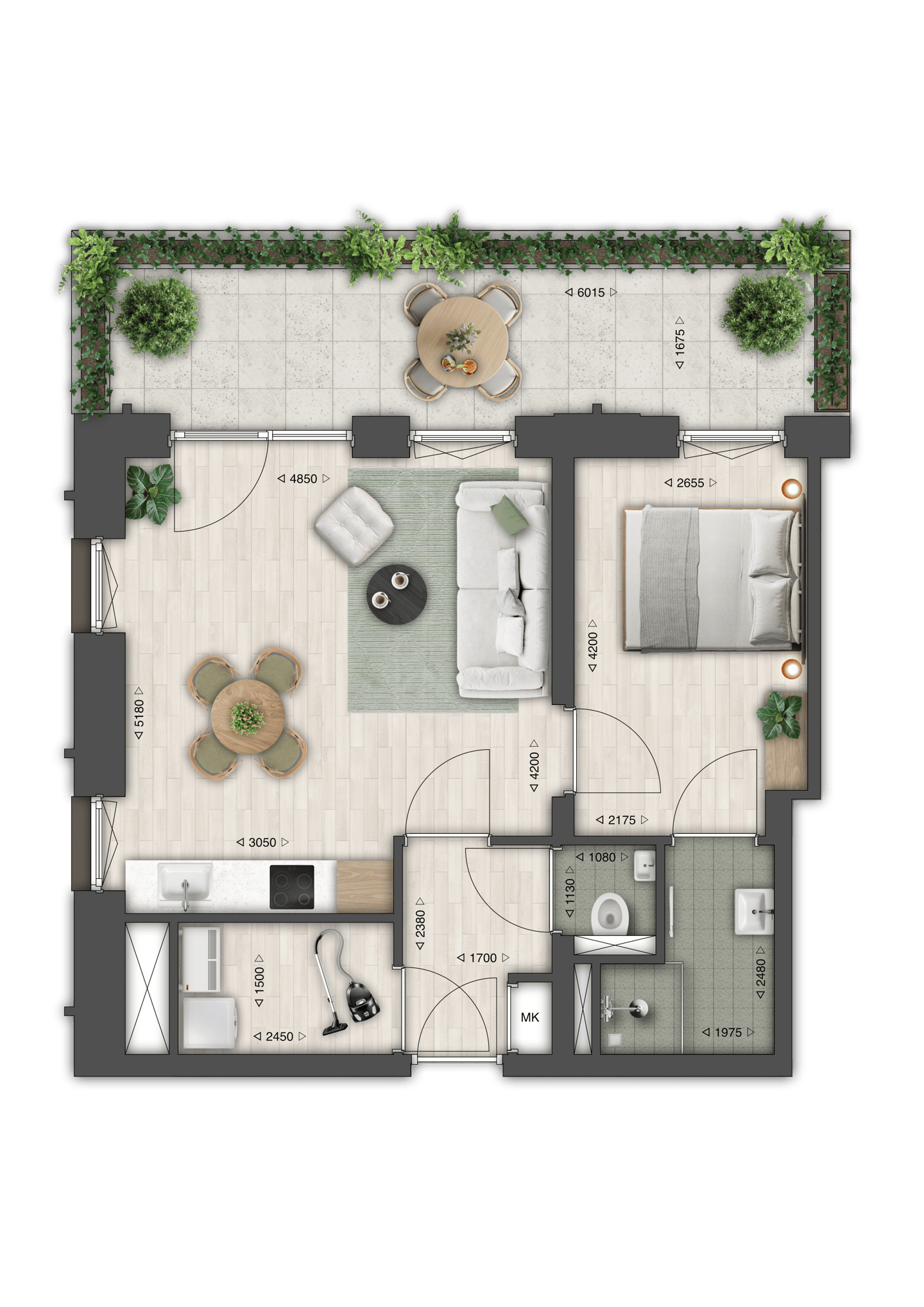 Foto 4 van Appartement (Bouwnr. 50)