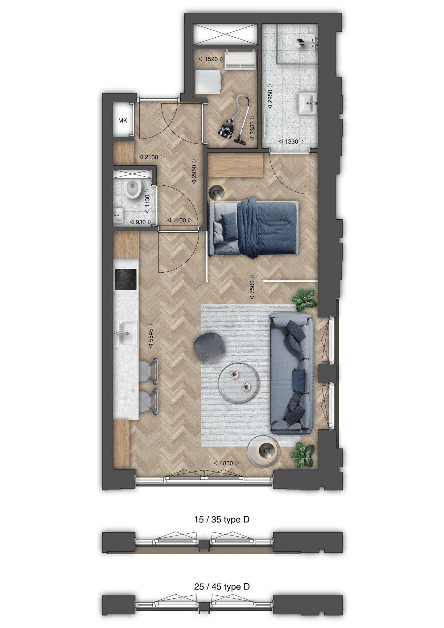 Foto 4 van Studio (Bouwnr. 45)