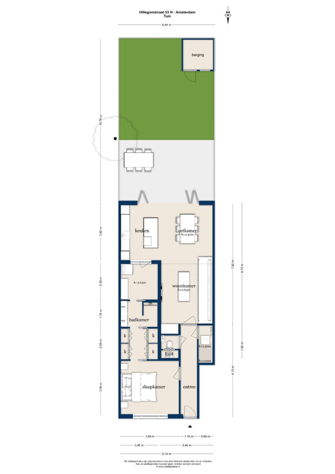 Foto 43 van Hillegomstraat 53-H