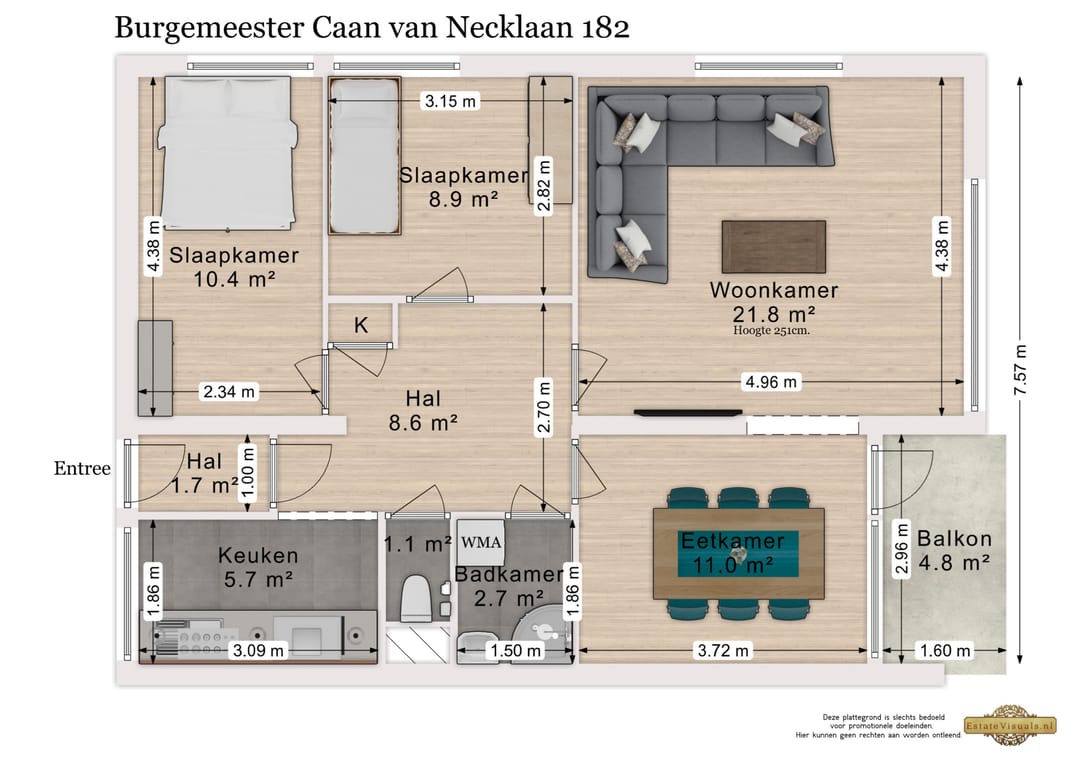 Photo 31 of Burgemeester Caan van Necklaan 182