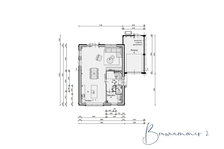 Foto 4 van Bouwnummer 1 en 2 (Bouwnr. 2)