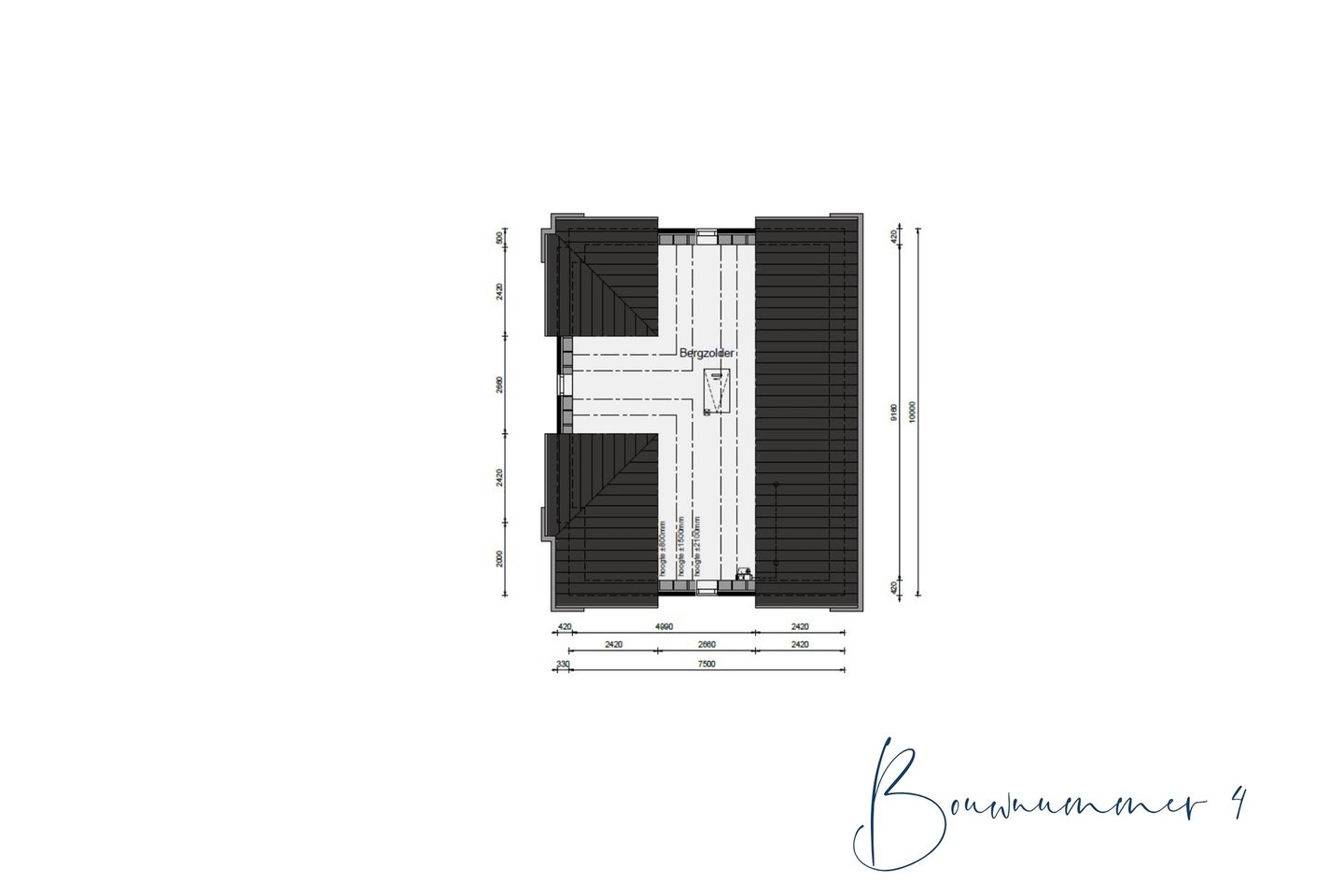Foto 5 van Bouwnummer 3 en 4 (Bouwnr. 4)