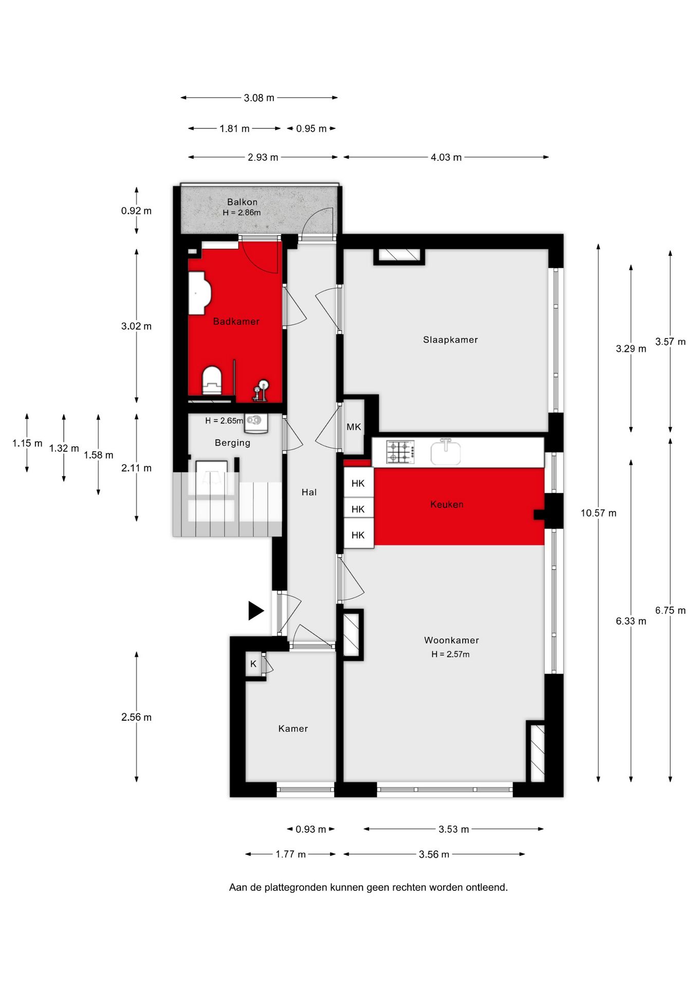 Bright Renovated 2-Bedroom Apartment in Rotterdam-Bloemhof with Balcony Near Zuidplein — 35