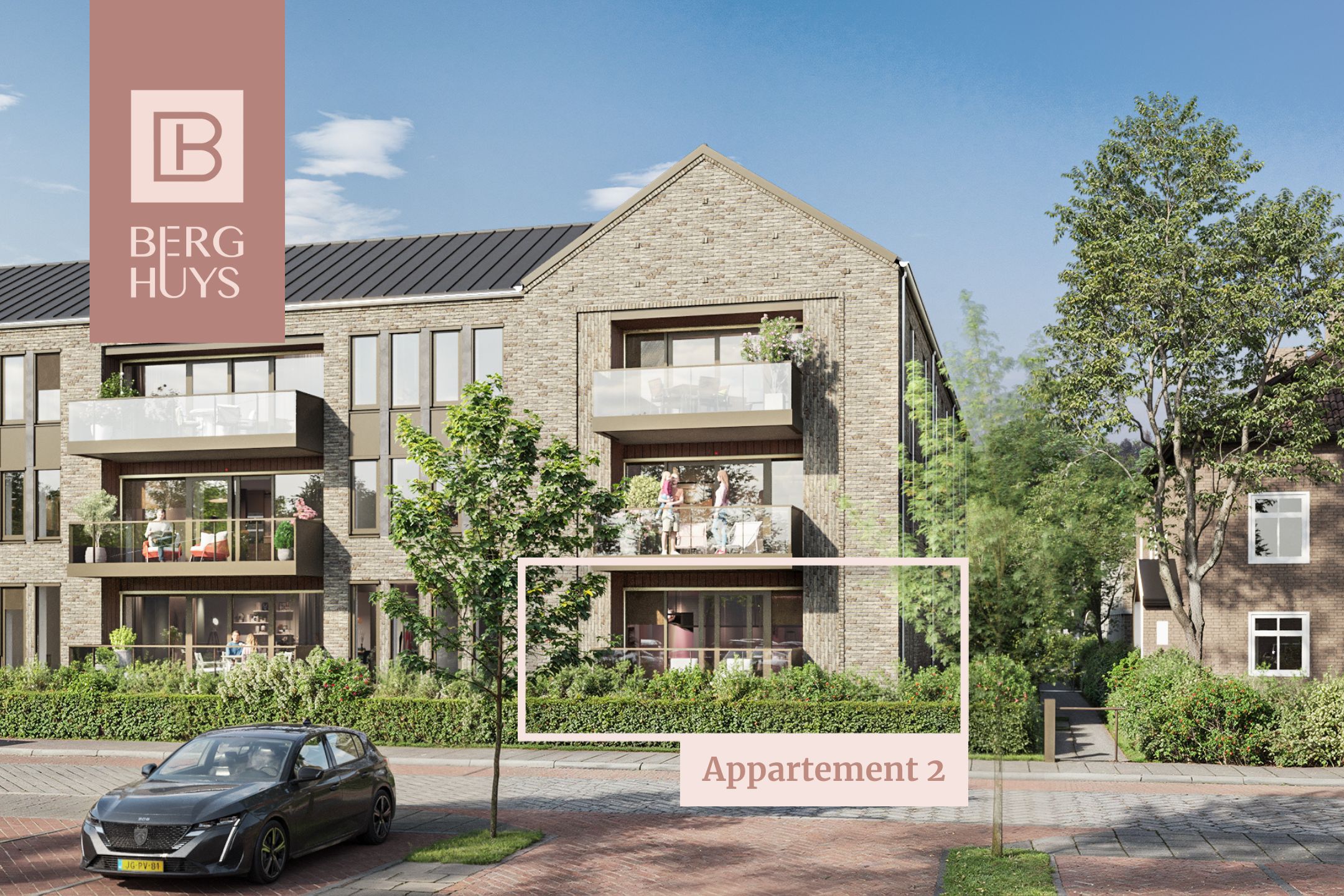 Het Berghuys - appartement 2 (Bouwnr. 2)  false