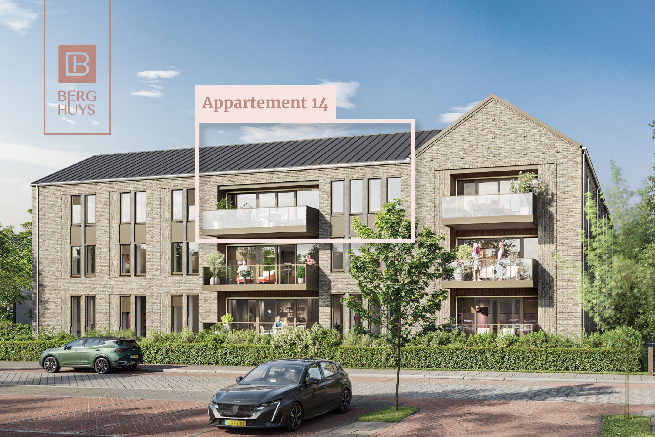 Het Berghuys - appartement 14 (Bouwnr. 14)  false