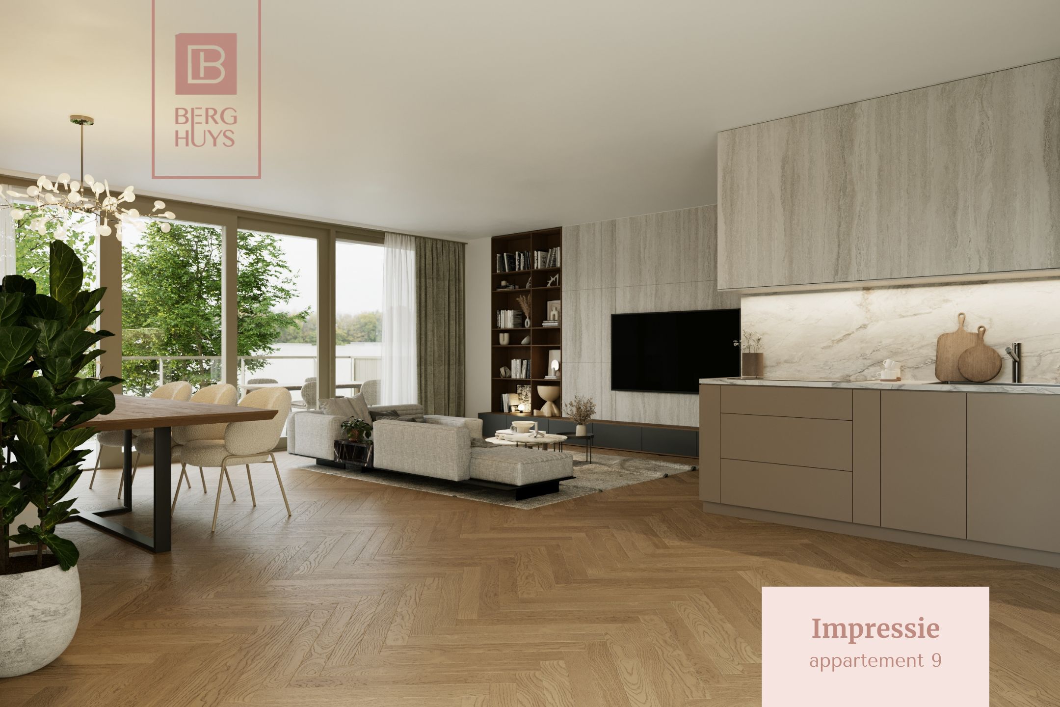 Foto 3 van Het Berghuys - appartement 9 (Bouwnr. 9)