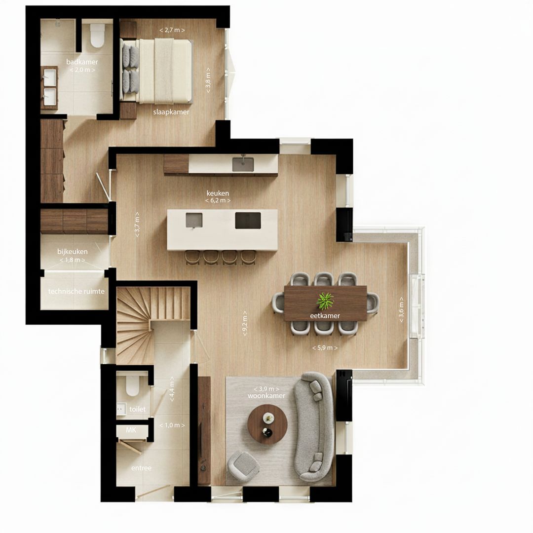Foto 8 van Villa Hofzijde (kavel 2) (Bouwnr. 2)