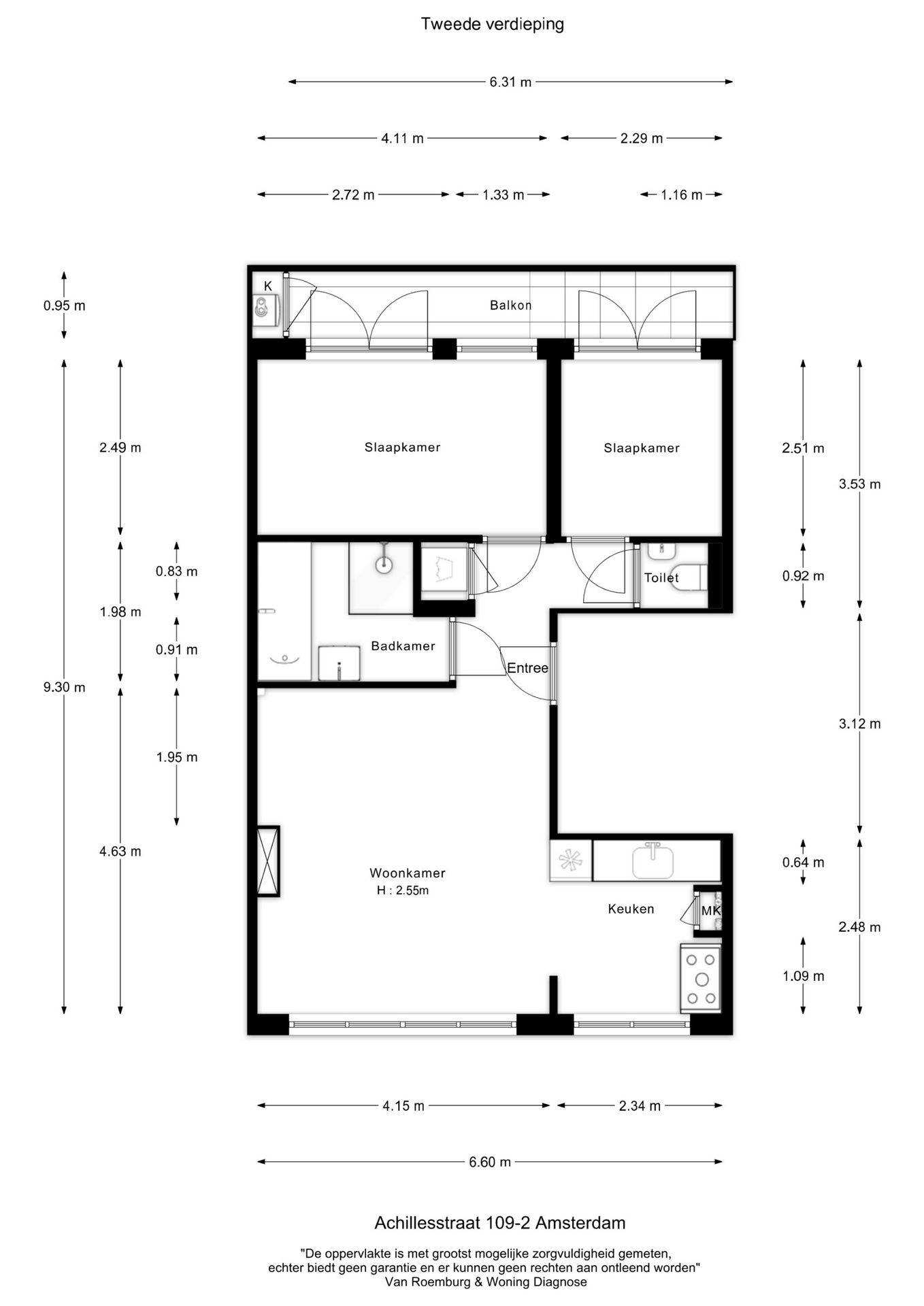 Foto 33 van Achillesstraat 109-2