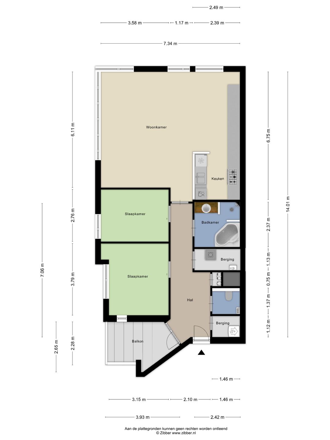 Foto 41 van T.G. Gibsonstraat 20-F8