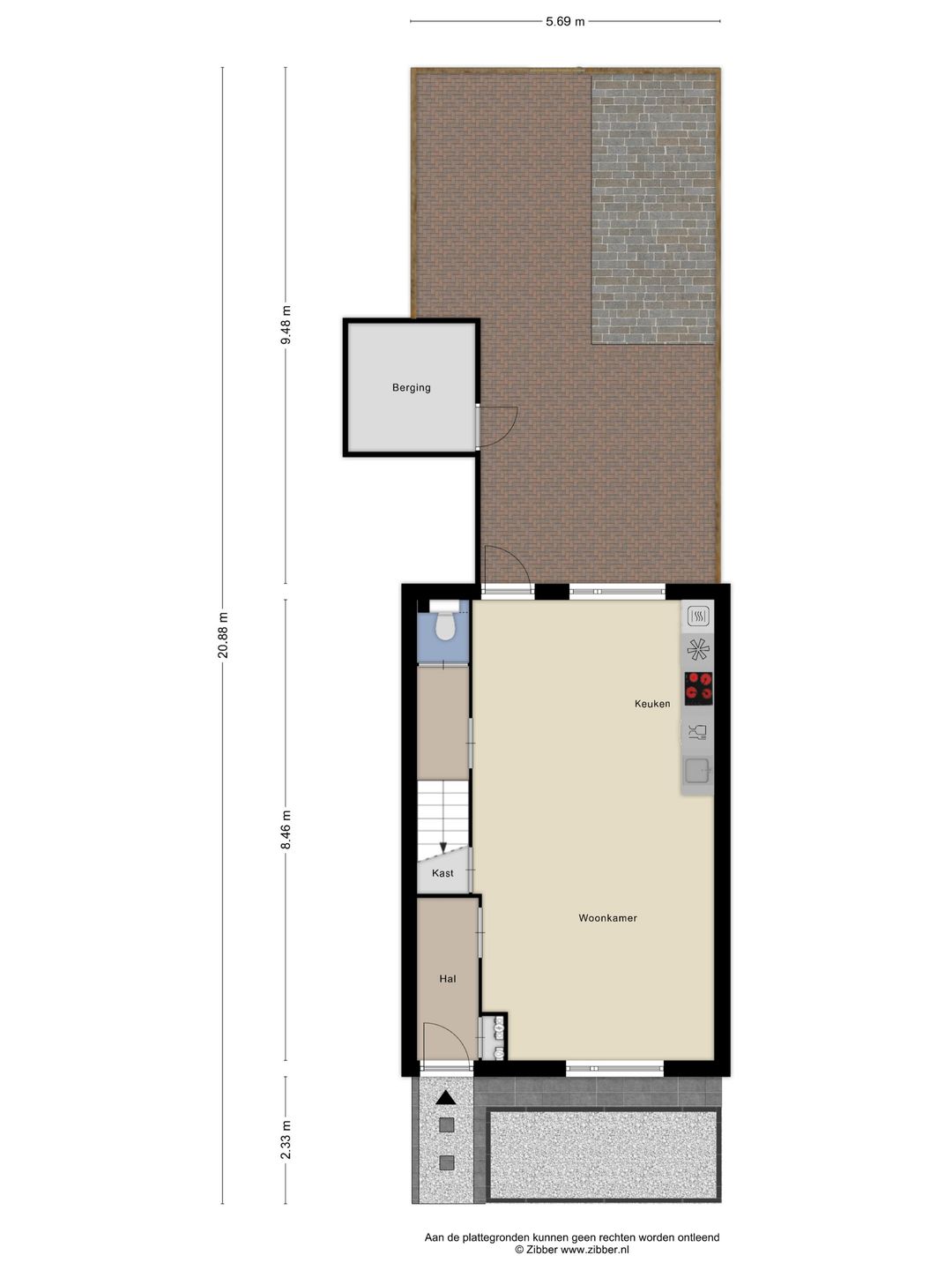 Renovated terraced family home with 3 bedrooms near Maastricht centre — 38