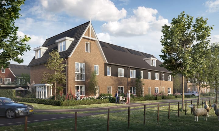 Foto 2 van Tussenwoningen (type Anemone) (Bouwnr. 46)