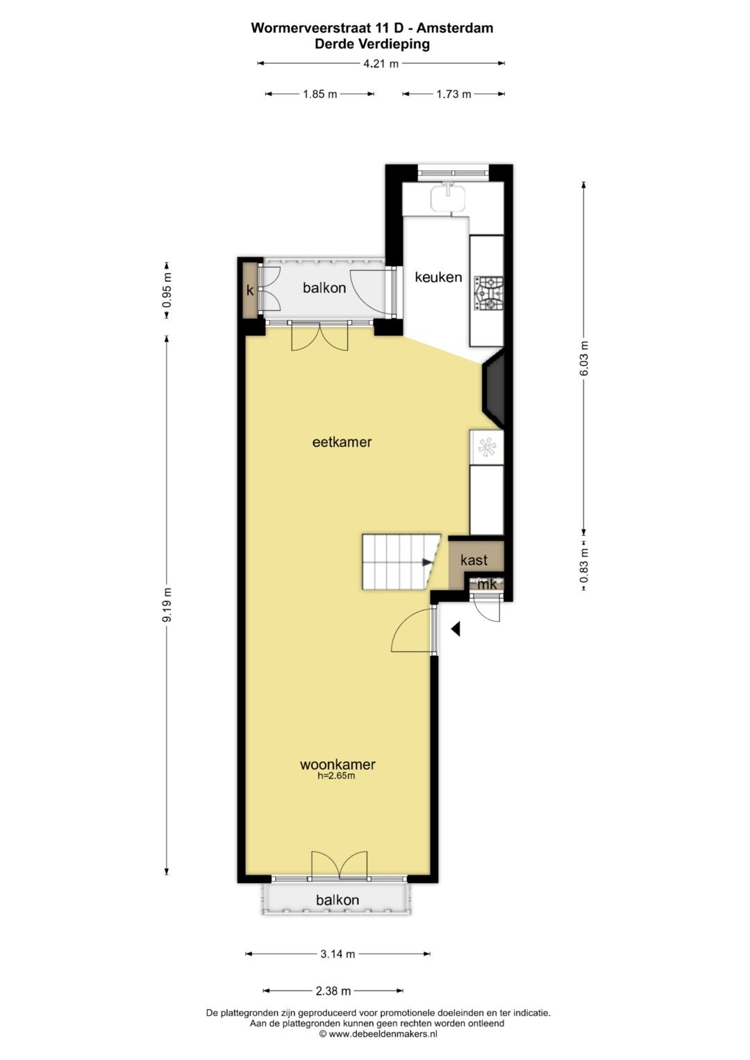 Foto 47 van Wormerveerstraat 11-D