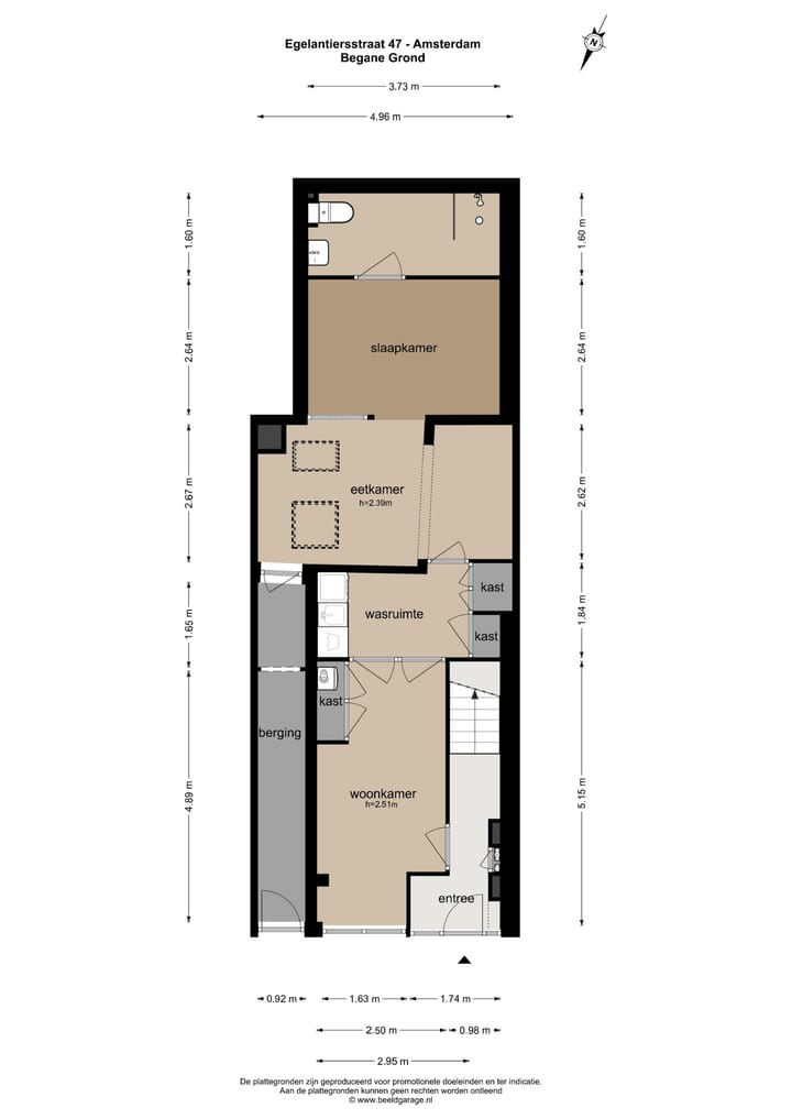 Tussenwoning te koop: Egelantiersstraat 47, Amsterdam