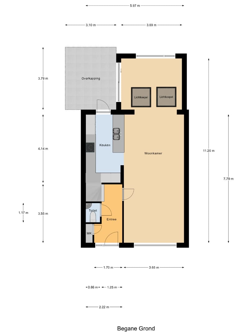 Modernized End Terraced House with Four Bedrooms in Green Putte — 40