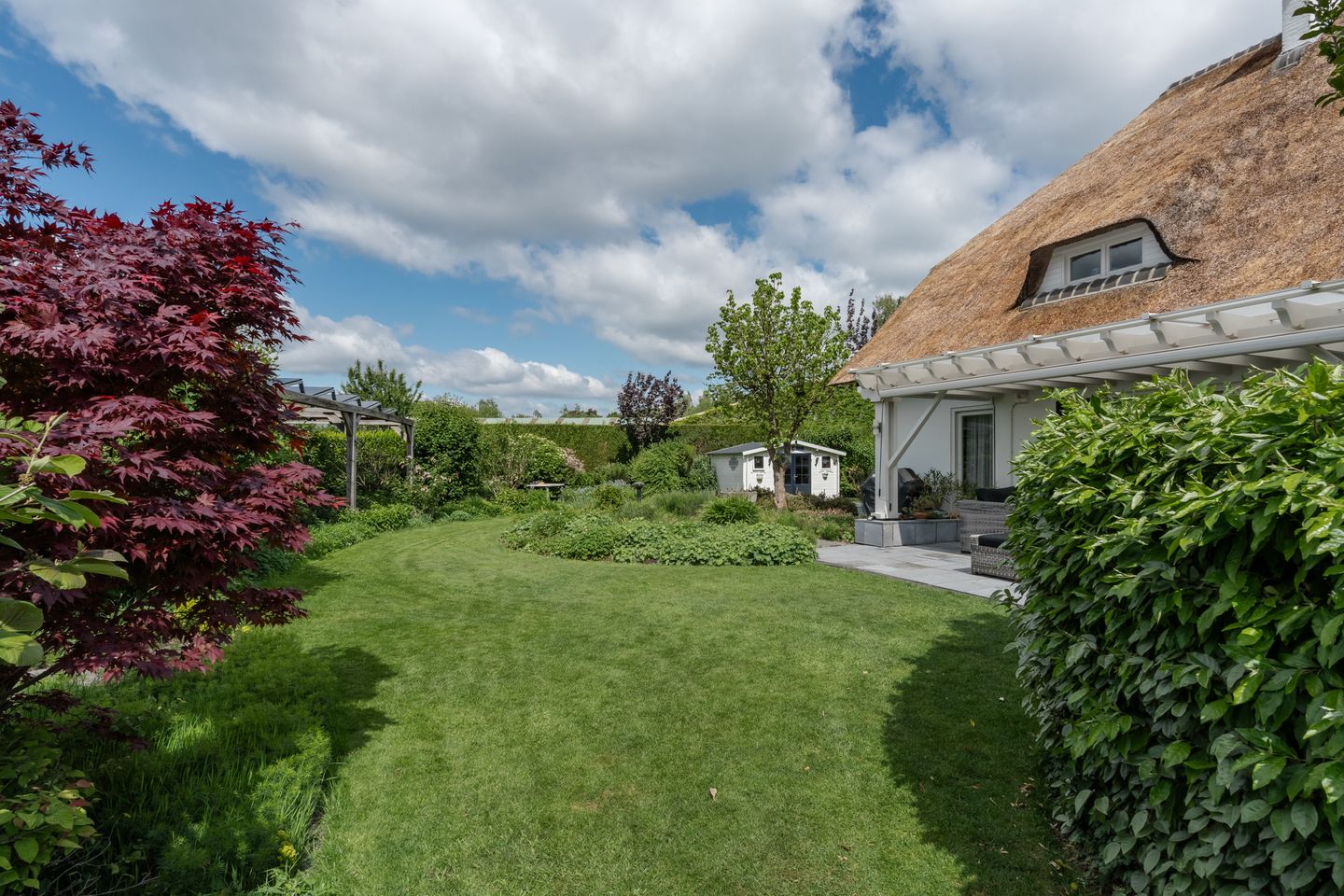 Charming English Cottage Style Villa with Thatched Roof in Kaulille — 64