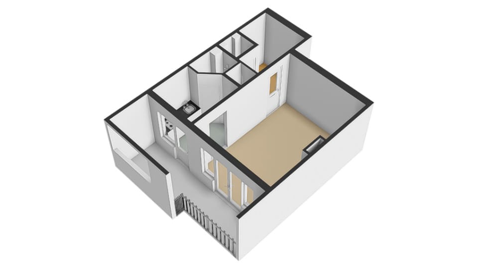 Studio with Balcony Near Utrecht Central Station — 35