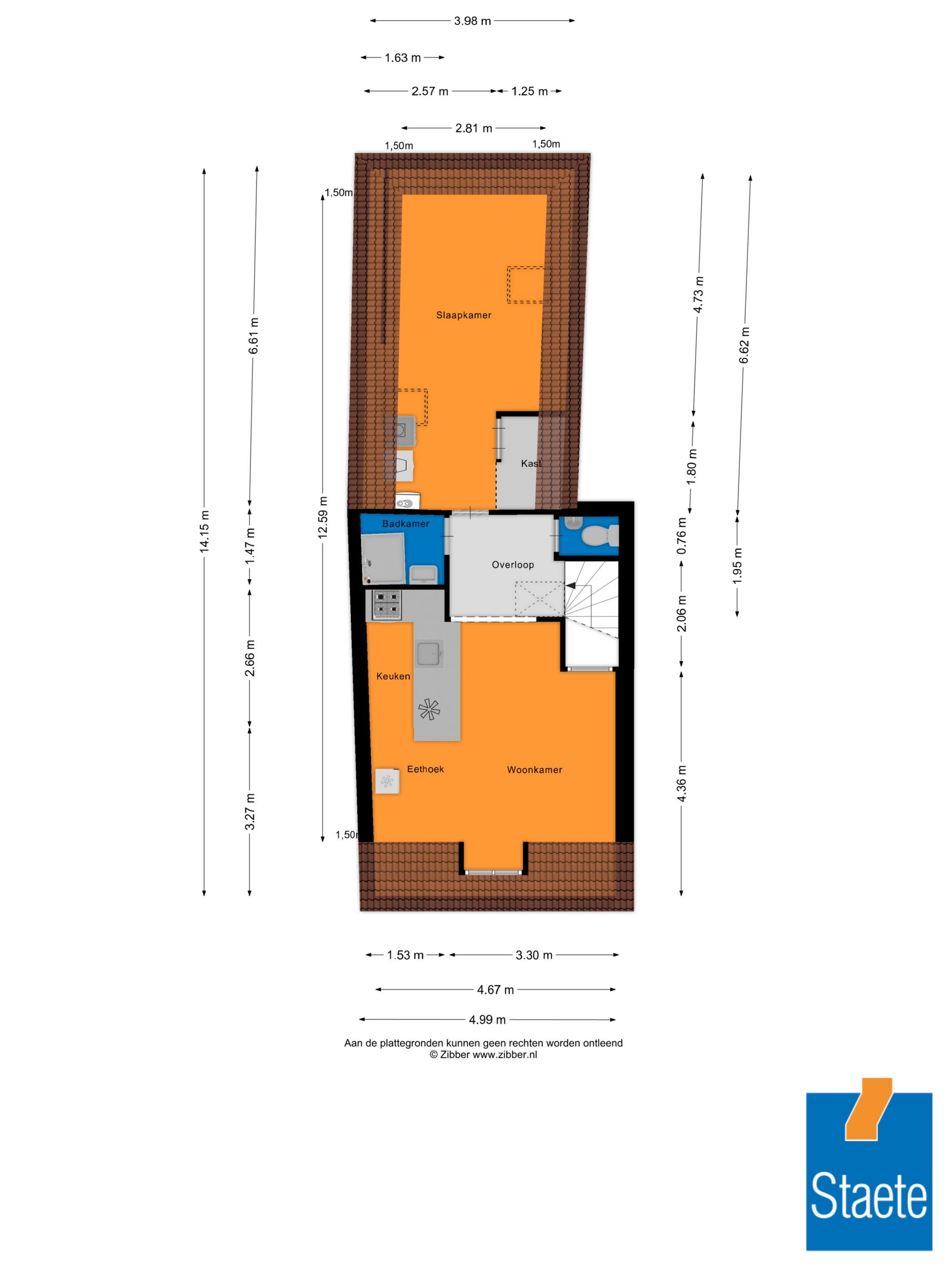 Foto 30 van Snellestraat 21-A
