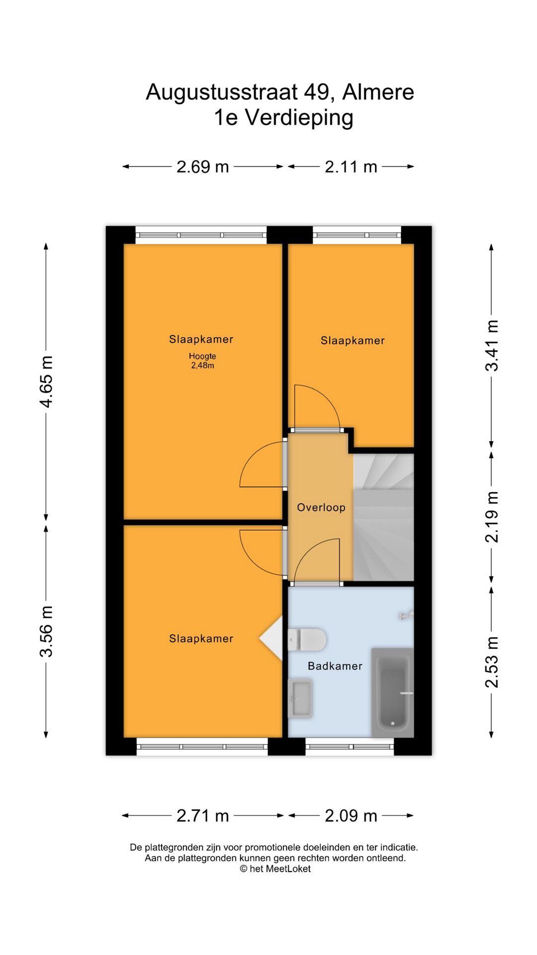 Well-maintained terraced home with sunny southwest garden and modern kitchen in family-friendly Almere neighborhood — 42