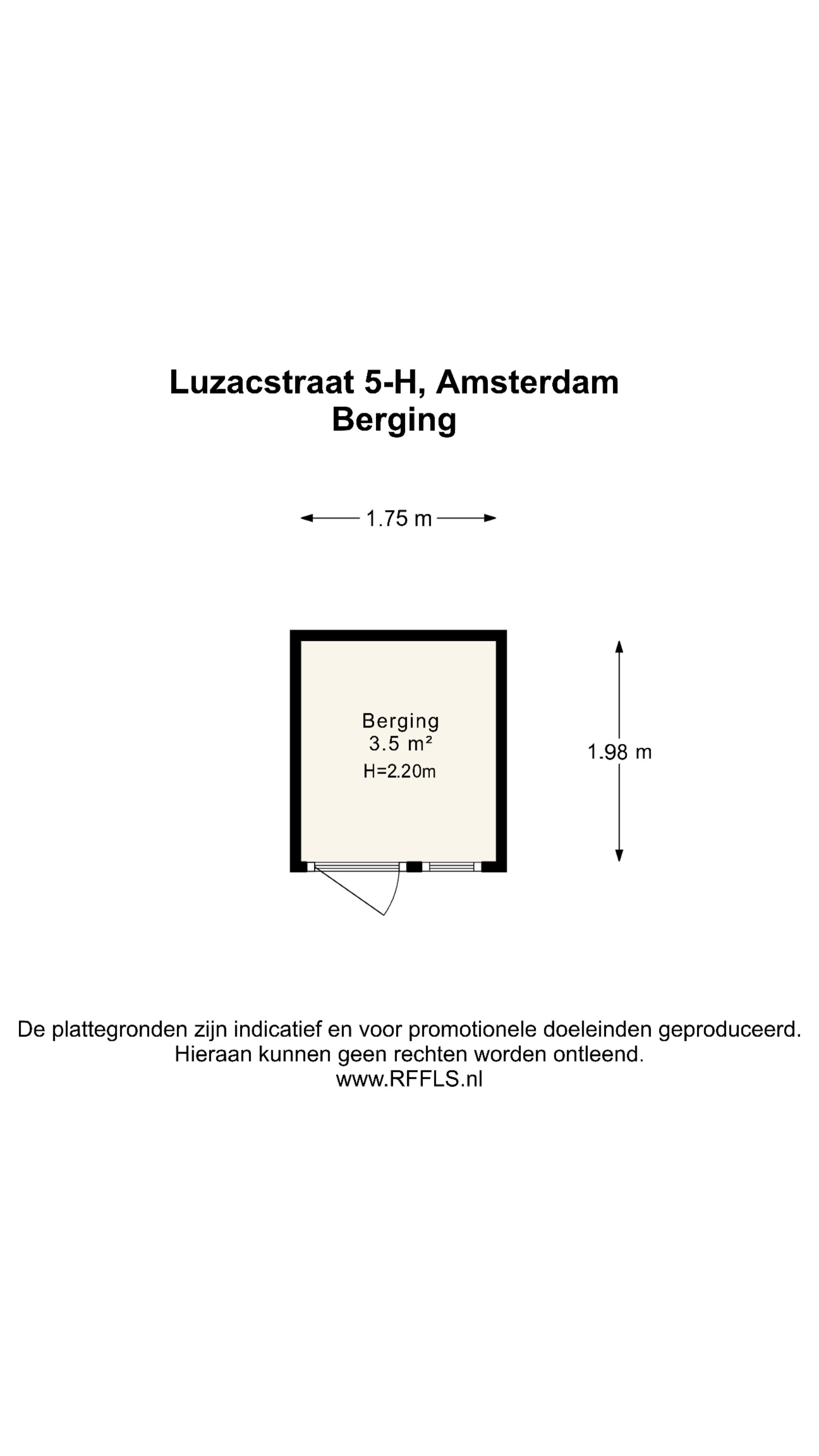Foto 51 van Luzacstraat 5-H
