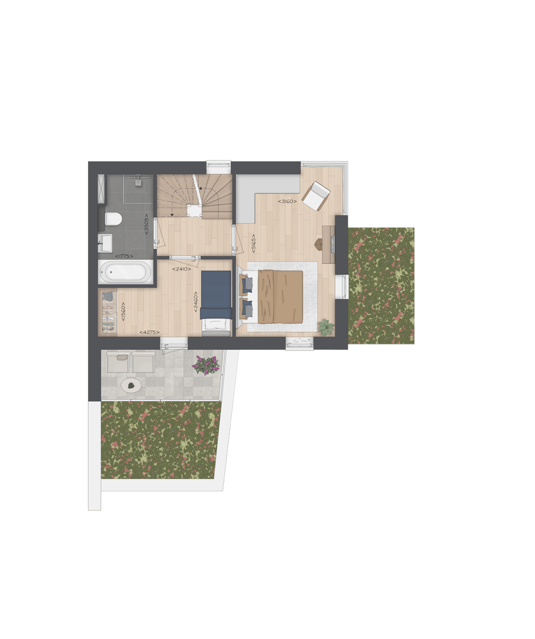 Photo 8 of Type E Hoekwoning (Bouwnr. 532)