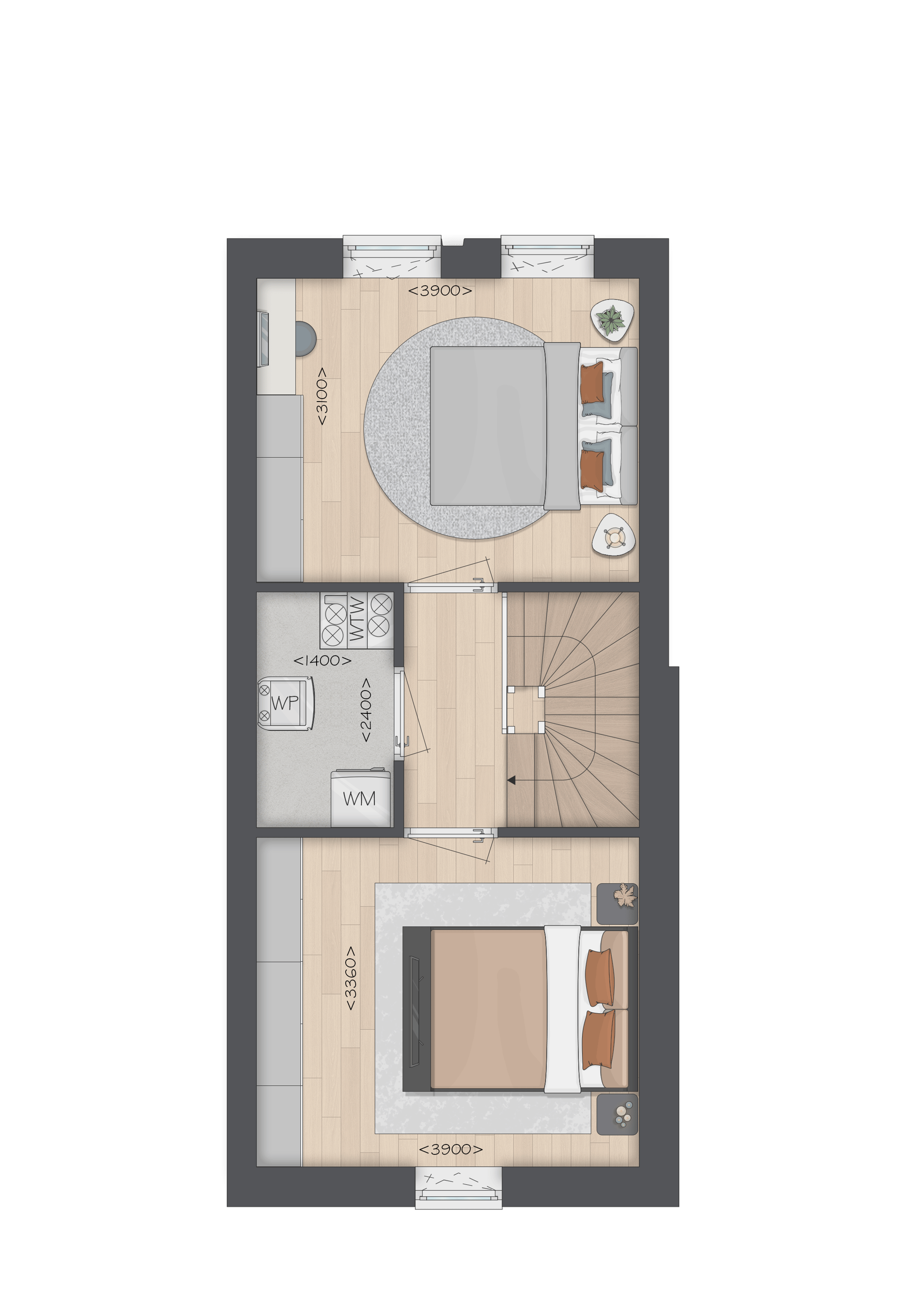 Foto 9 van Type F Tussenwoning (Bouwnr. 504)