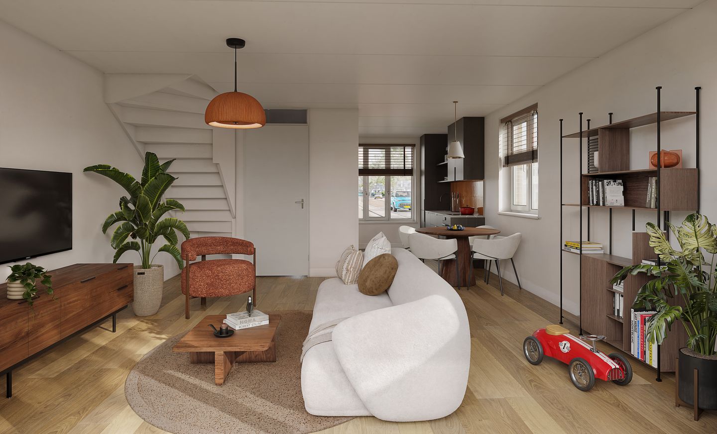Foto 1 van Drie-onder-een-kapwoning (Bouwnr. 12)