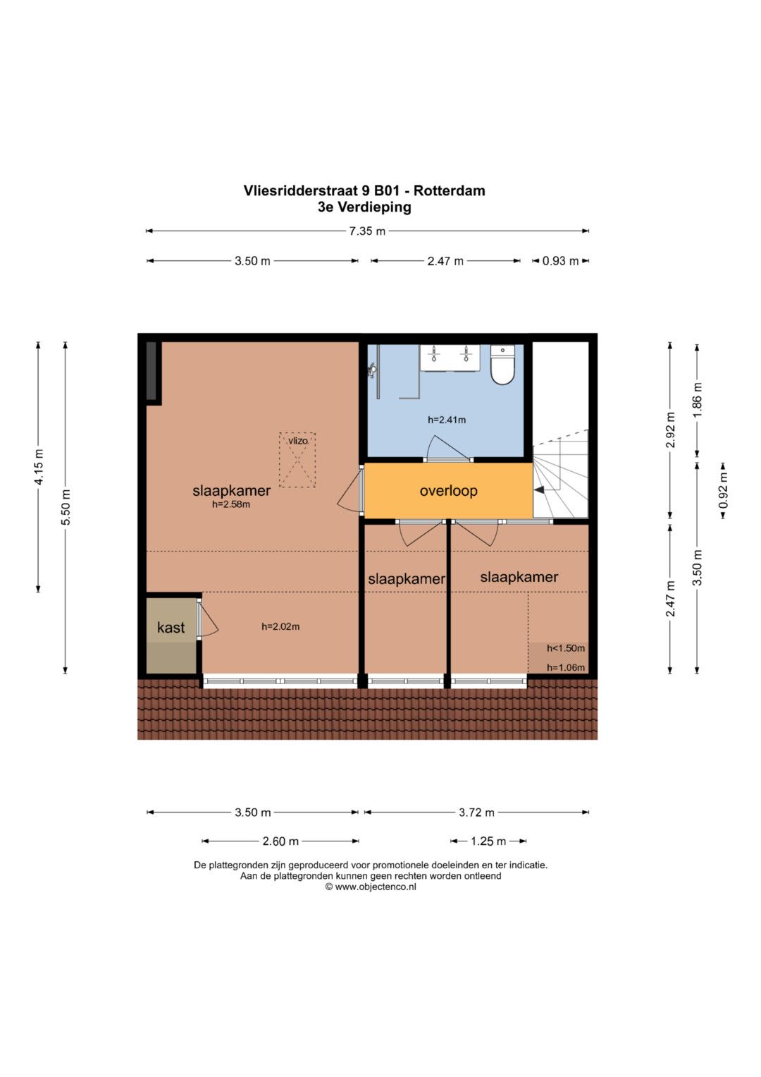 Foto 35 van Vliesridderstraat 9-B01