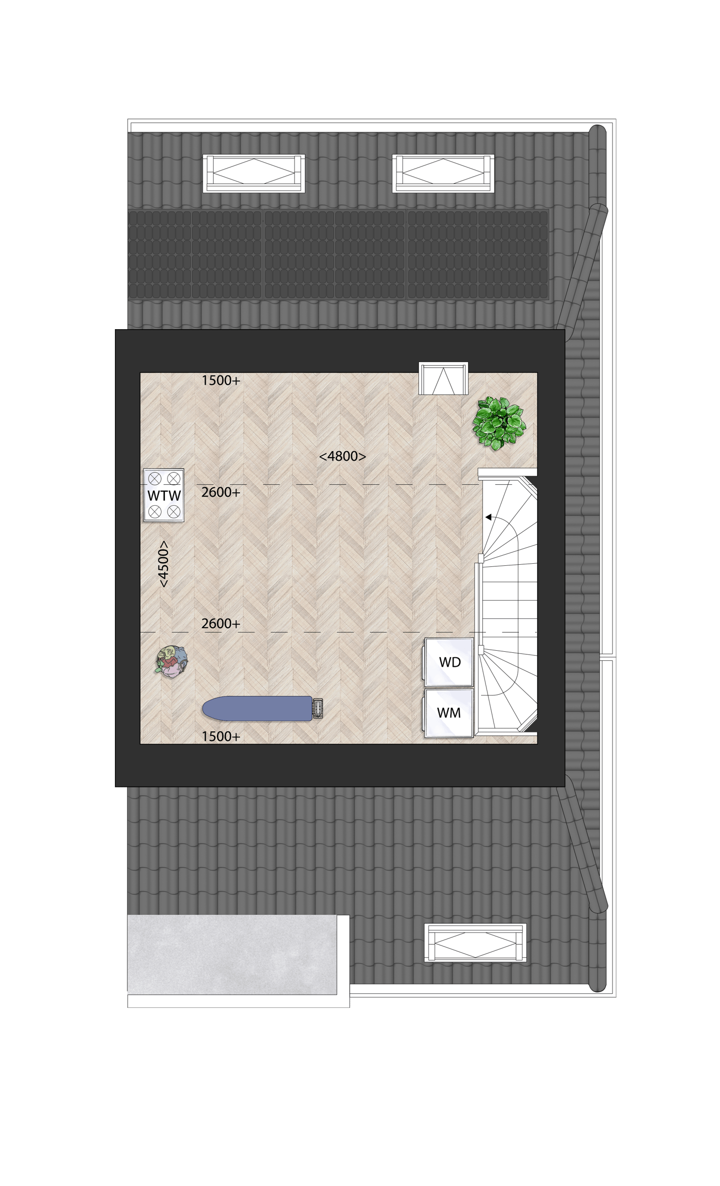 Photo 4 of Twee-onder-een-kapwoning (Bouwnr. 25)