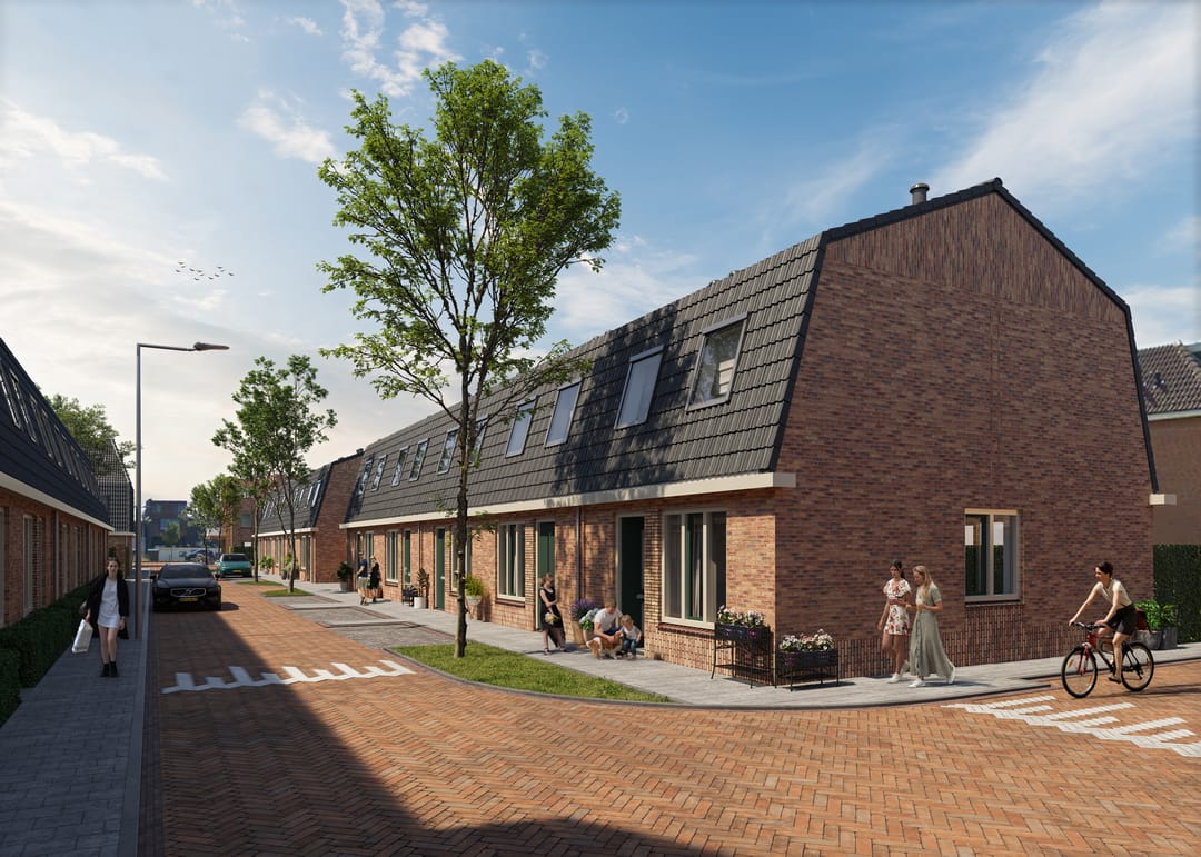 Foto 8 van Drie-onder-een-kapwoning (Bouwnr. 14)