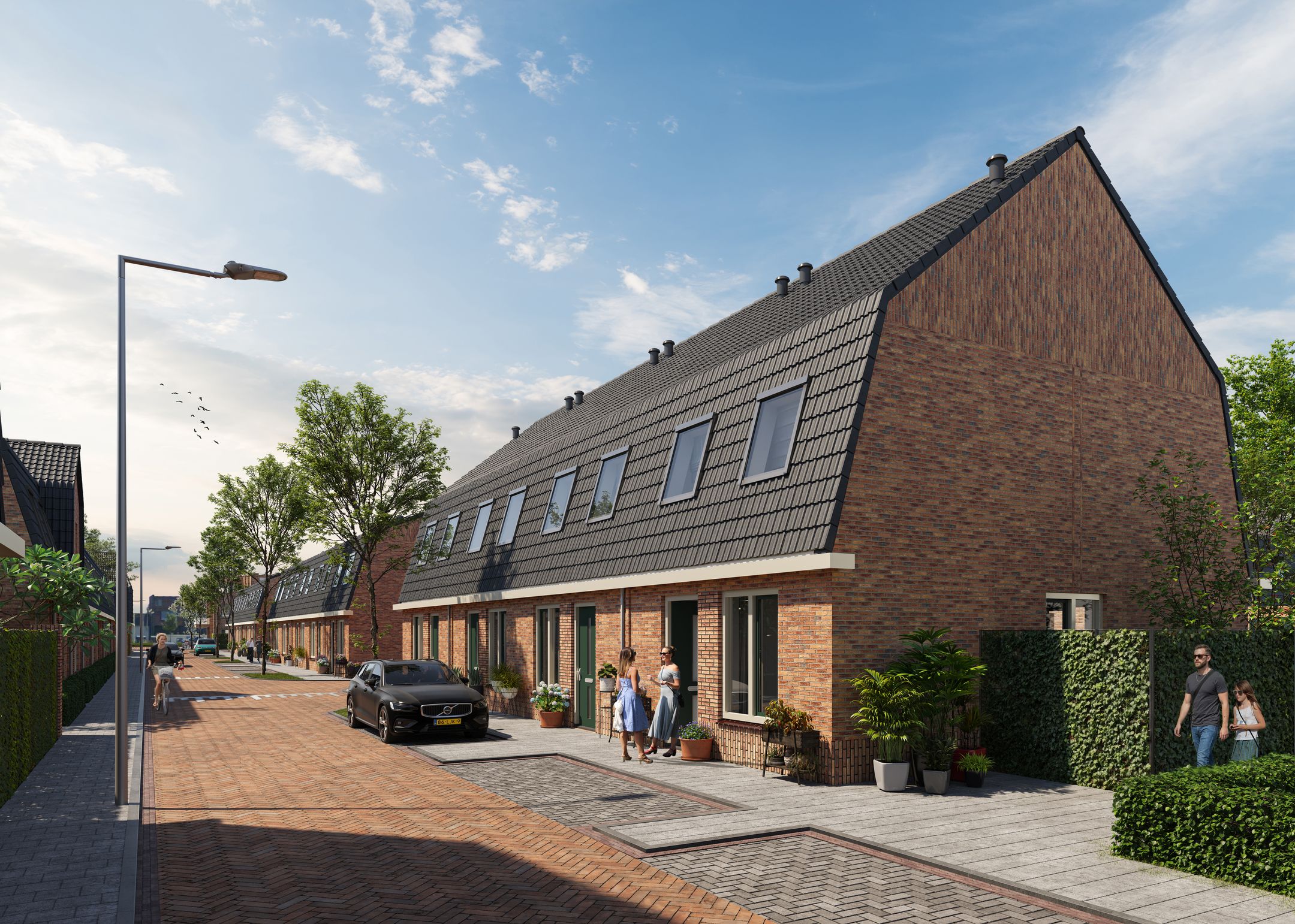 Foto 6 van Drie-onder-een-kapwoning (Bouwnr. 14)