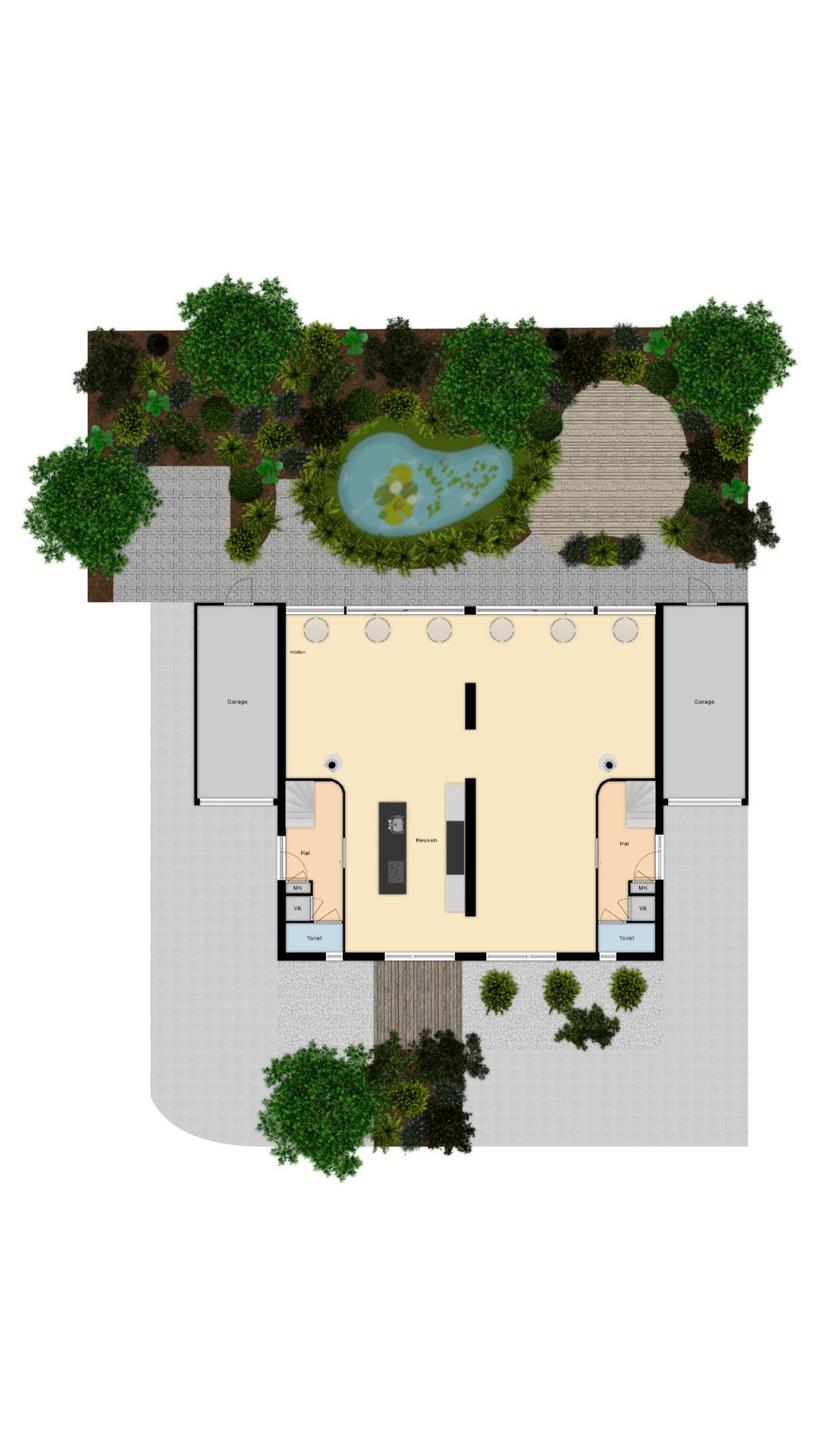 Unique Detached Villa with 7 Bedrooms and Double Garage in Water-Rich De Leyens — 63