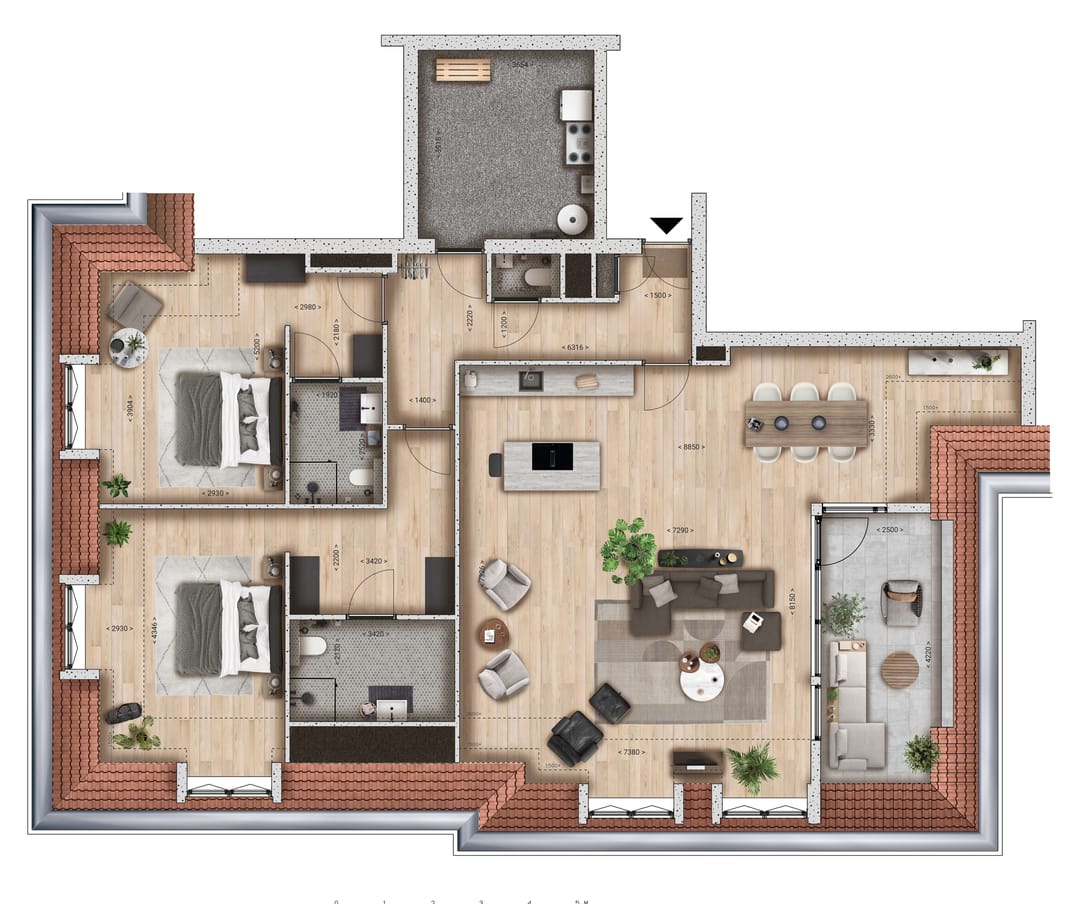Photo 11 of Munstersestraat (penthouse) (Bouwnr. 13)
