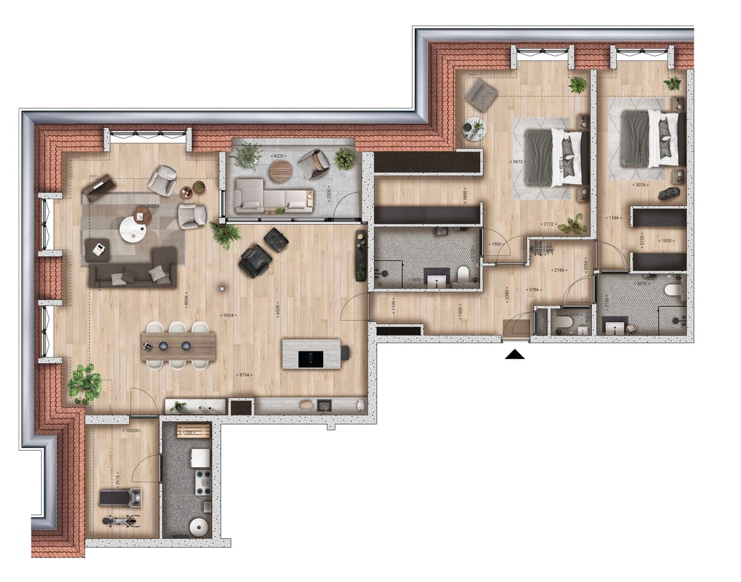Photo 11 of Munstersestraat (penthouse) (Bouwnr. 14)